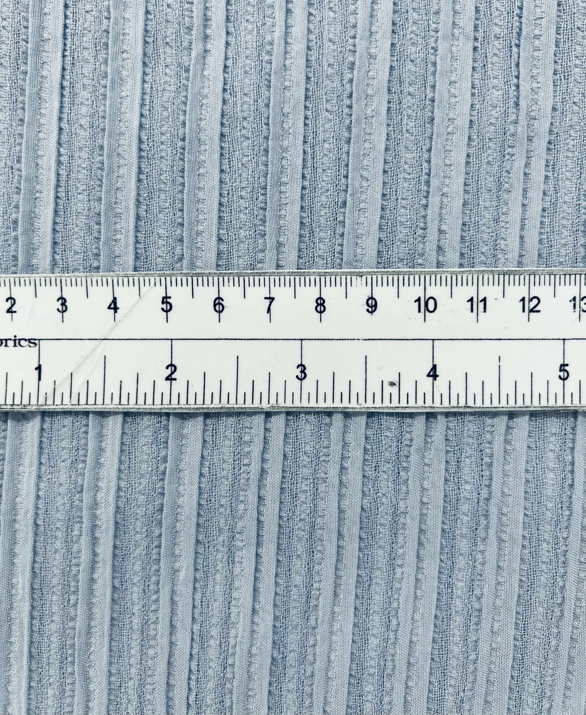 Silk & Rayon Matlassé in Soft Blue
