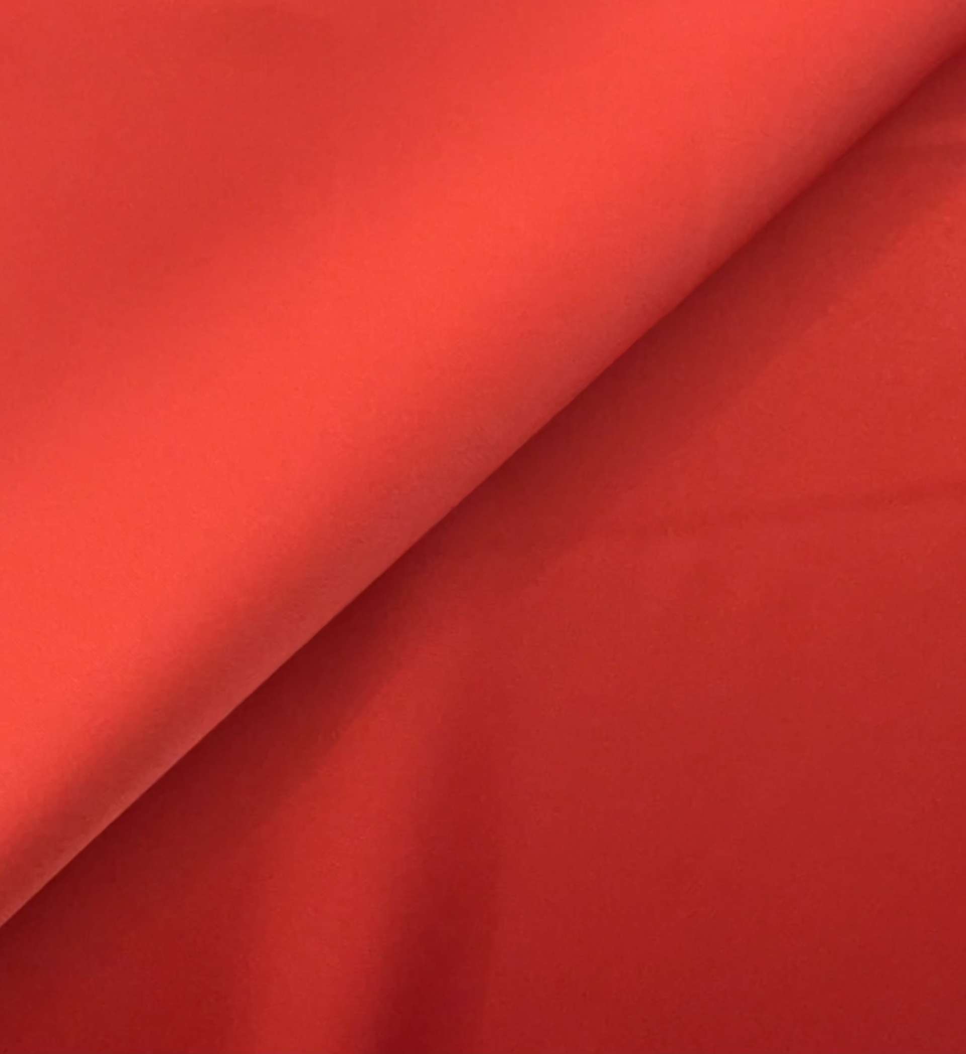ACETATE FAILLE BACK SATIN IN BLOOD ORANGE