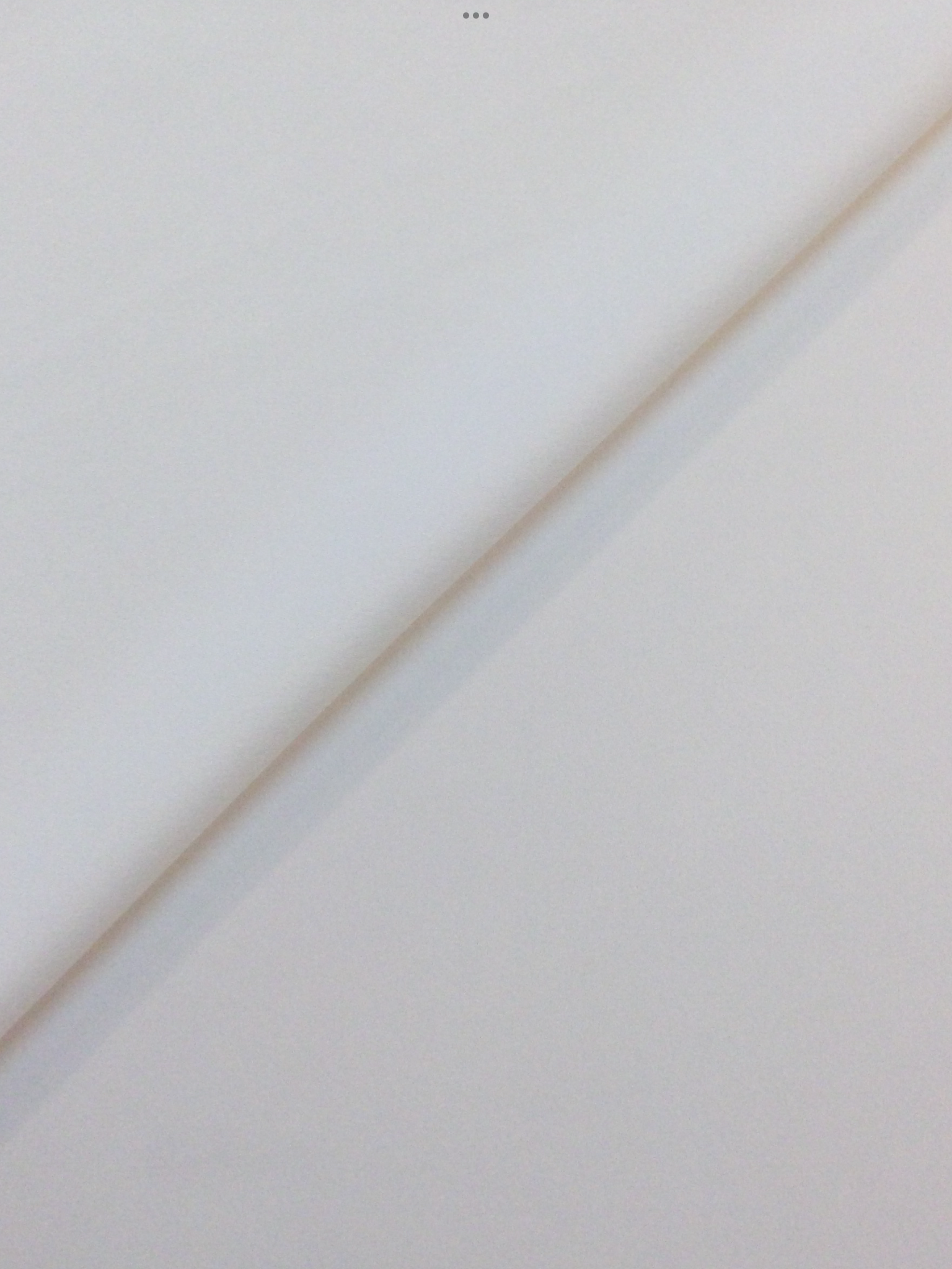 "Kalahari" Polyester Crepe in White