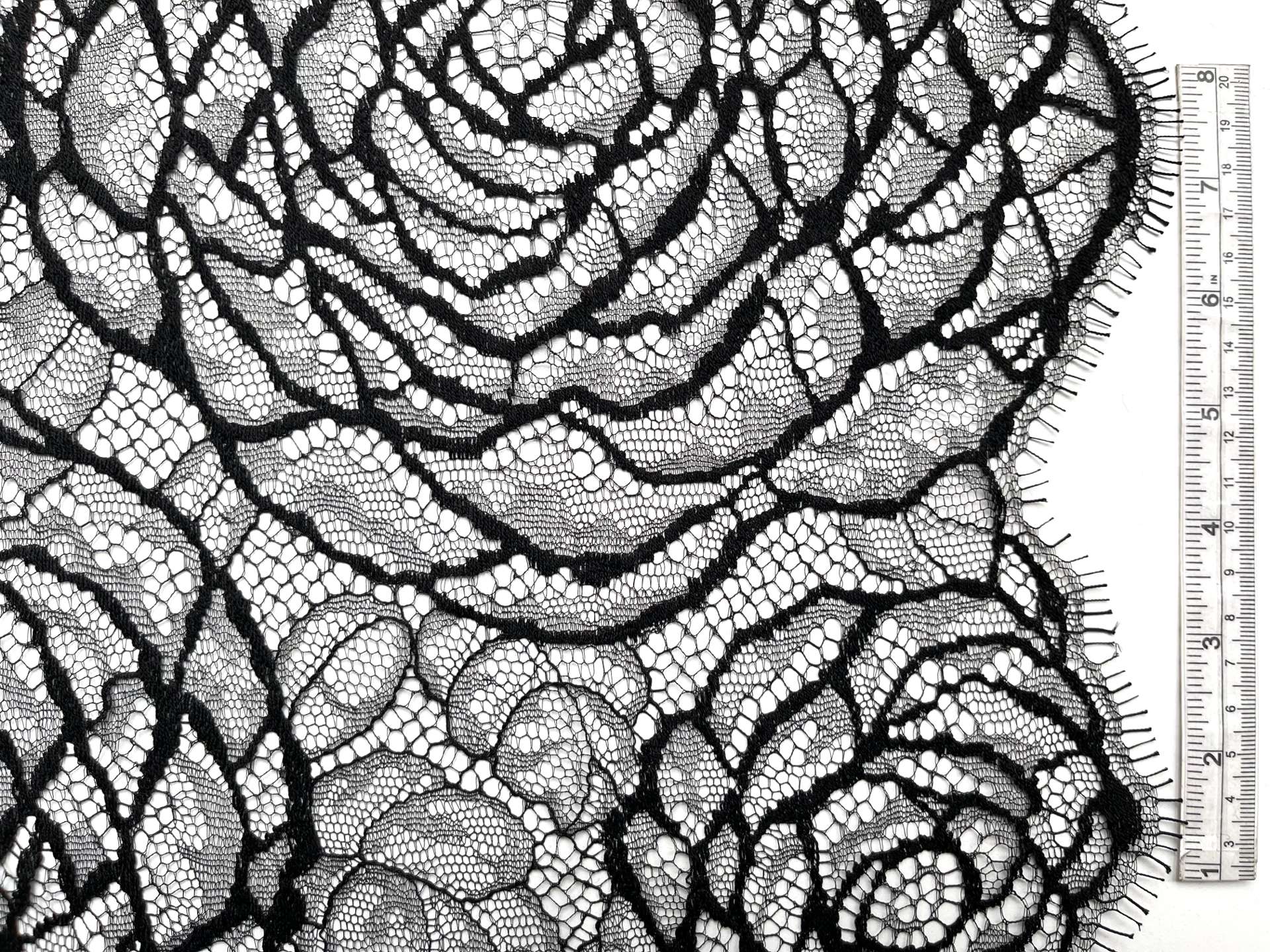 Chantilly Lace Made in France "Cabbage Rose"
