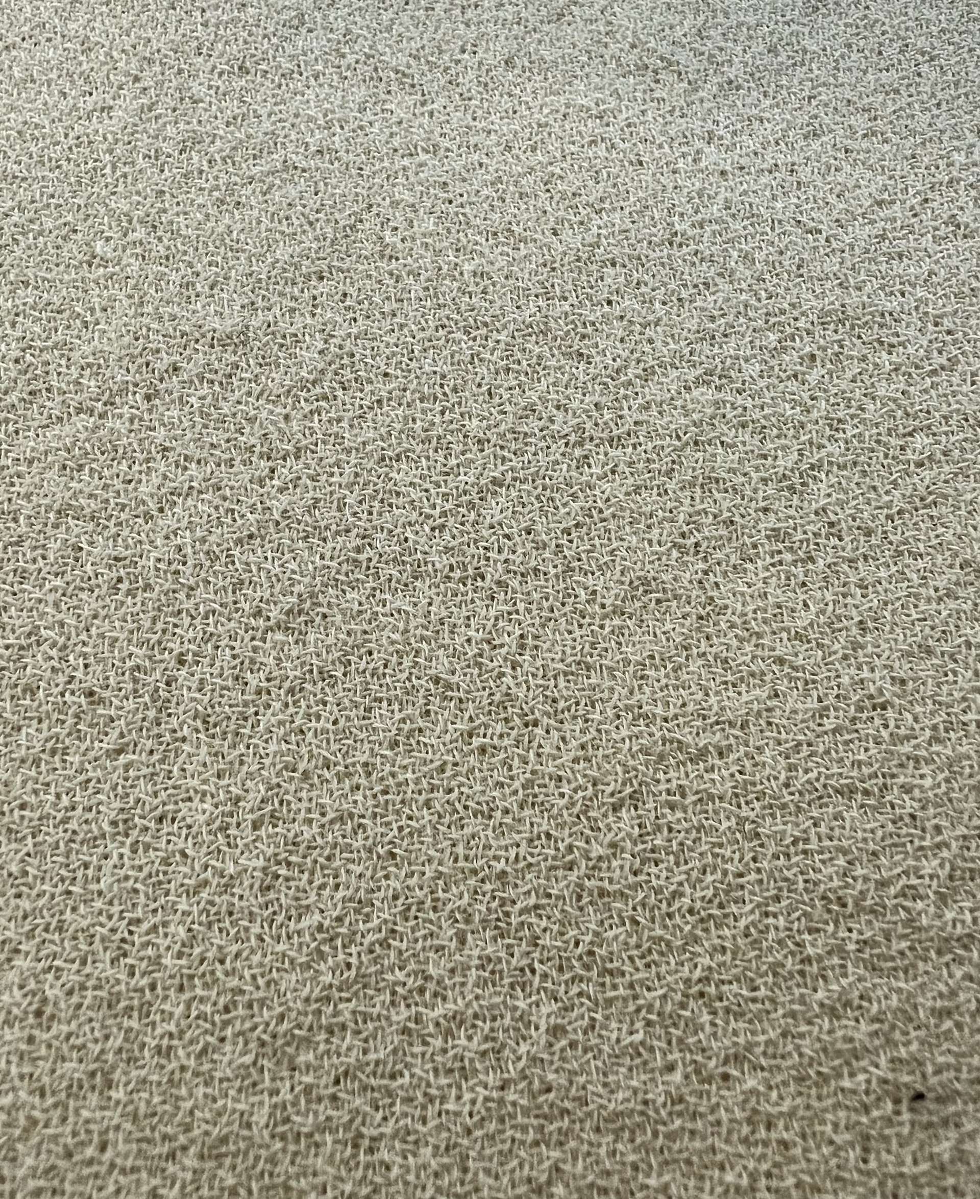 Italian Wool Silk Double Crepe in Ivory