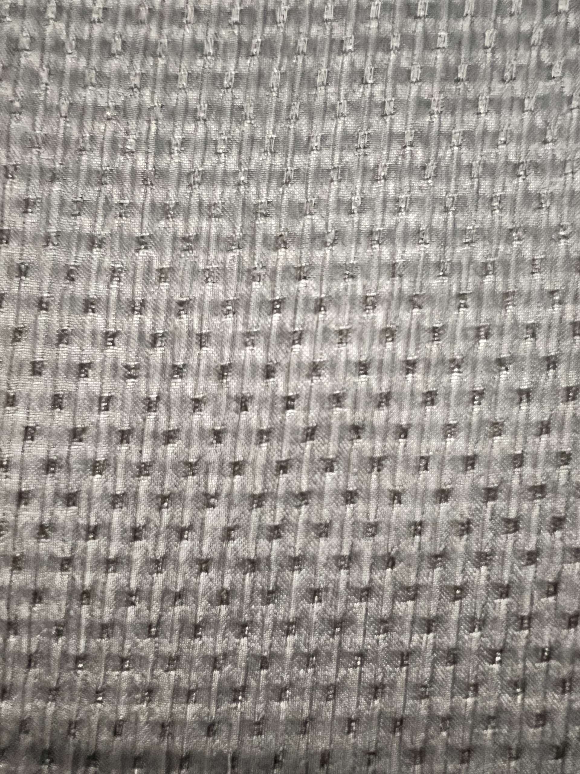 Italian Crinkle Dotted Chiffon in Black 59% Viscose 41% Acetate