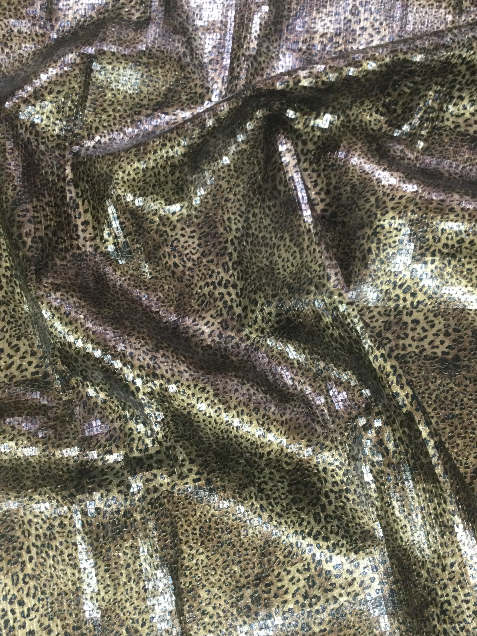 Scnp "Parker Sequin" Painted Sequins on Chiffon