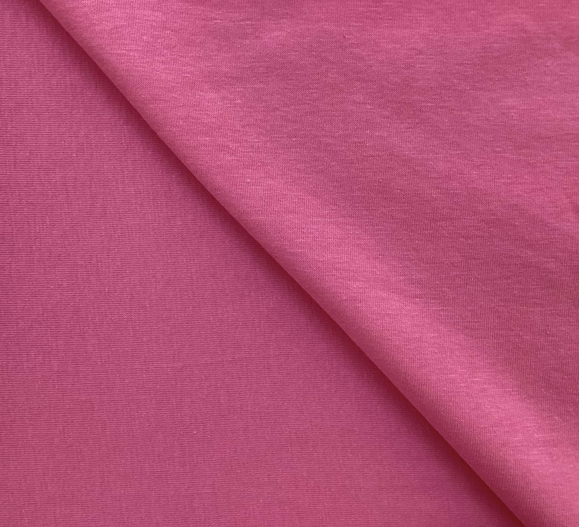 95% Cotton 5% Lycra In Bubblegum 