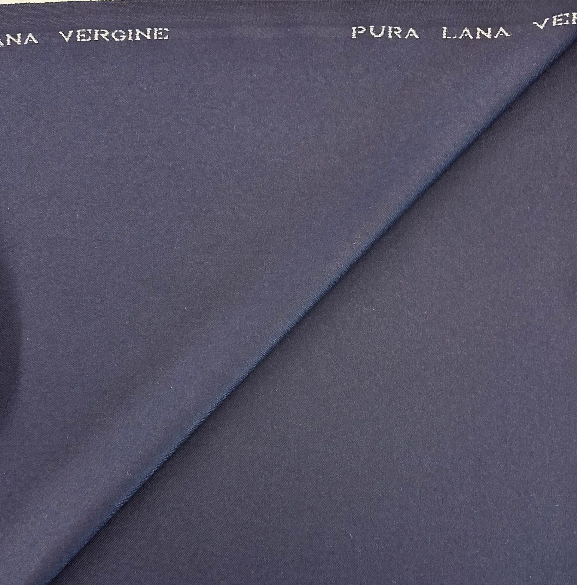 Italian Wool Flannel in Blue