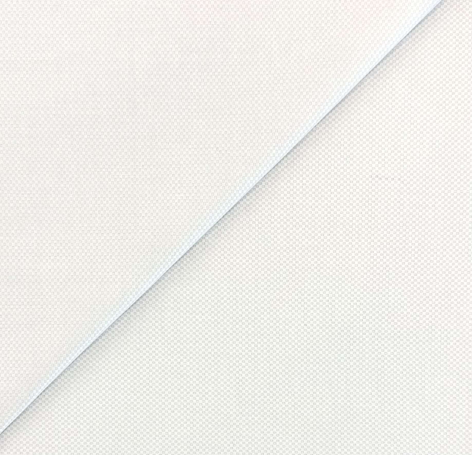 Stretch Cotton Pique in White