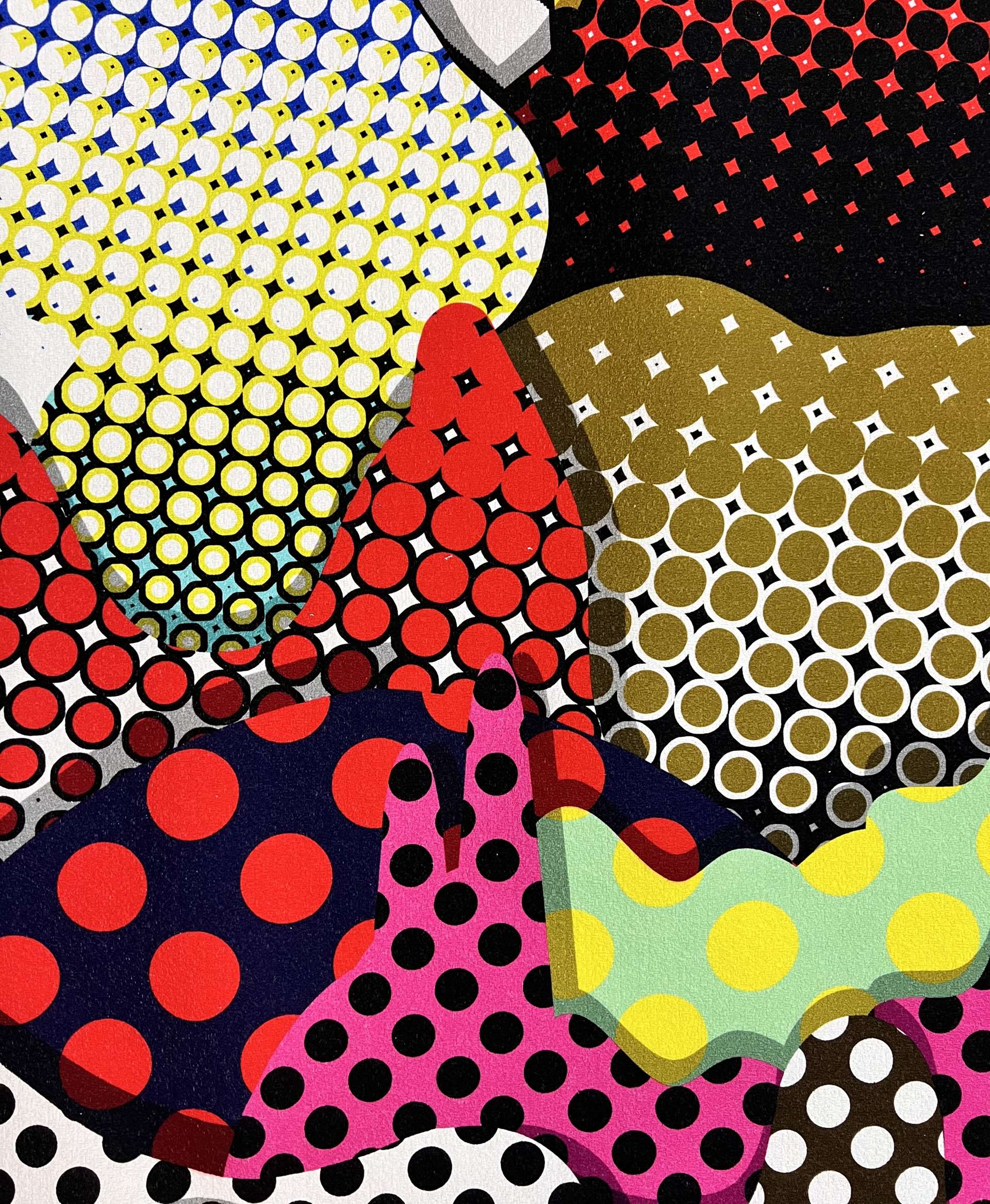 Heavy Textured Abstract Cotton