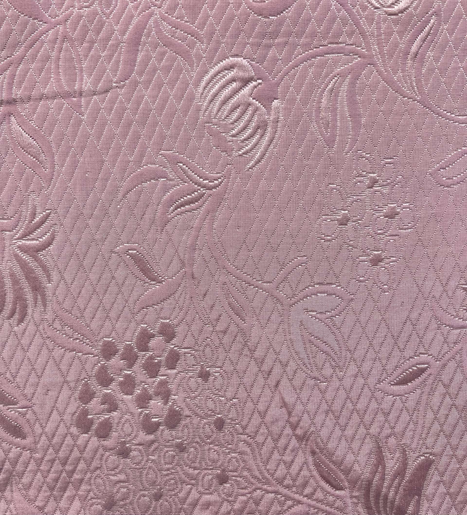 Silk & Viscose Brocade in Pink