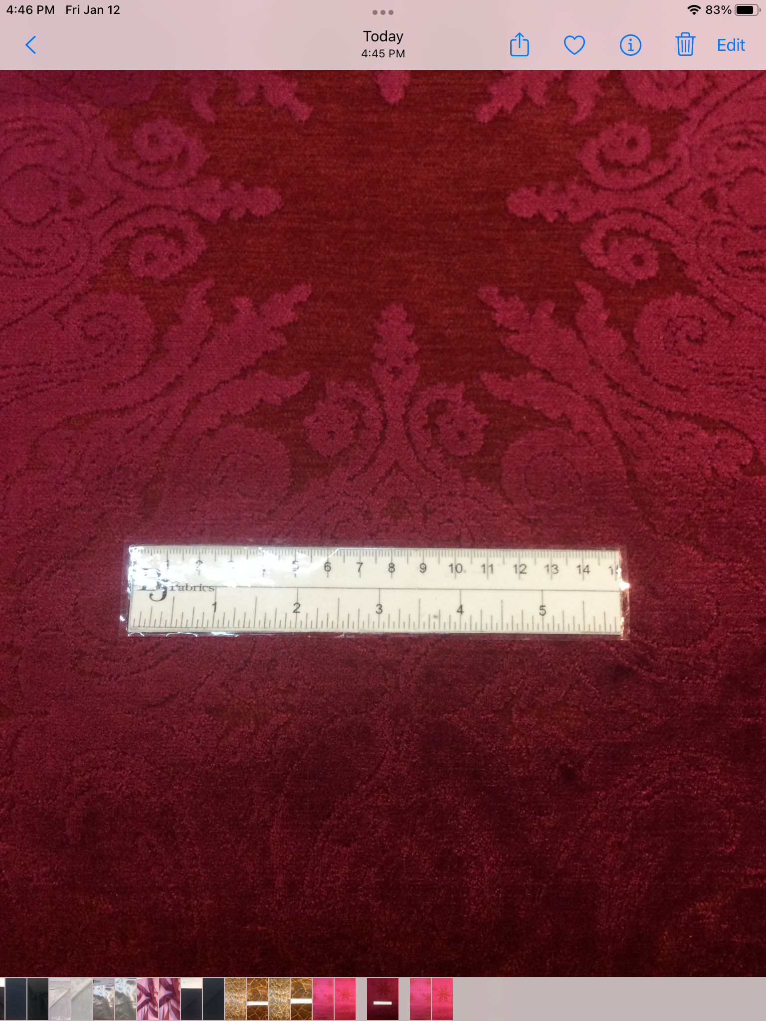 Made in Italy Cotton/Viscose Chenille