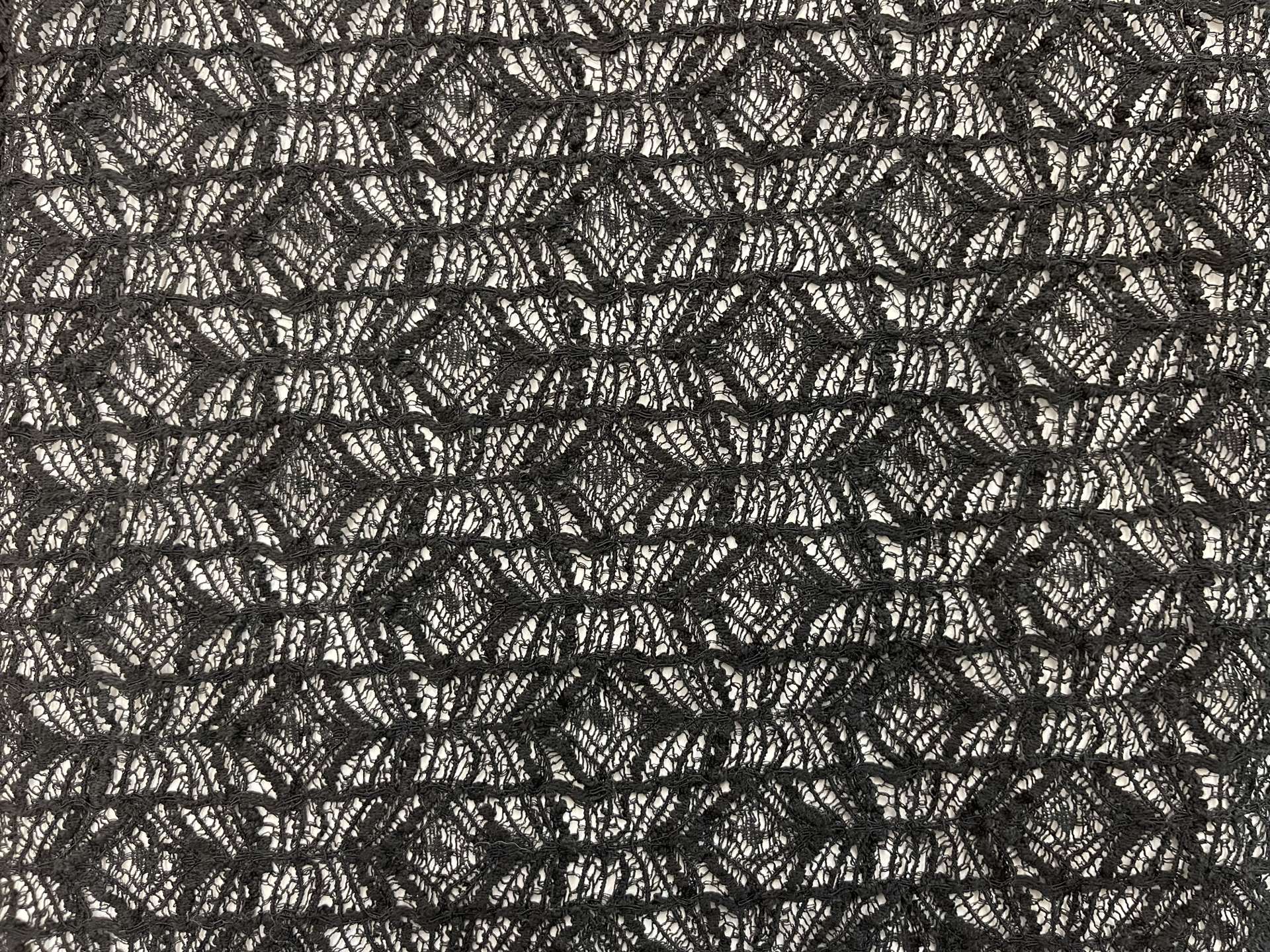 Stretch Lace in Black