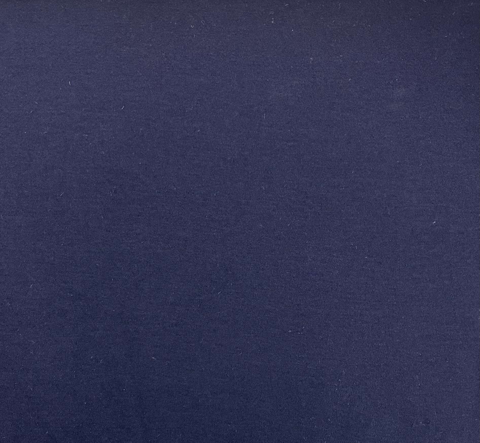 Japanese Cotton Interlock in Navy