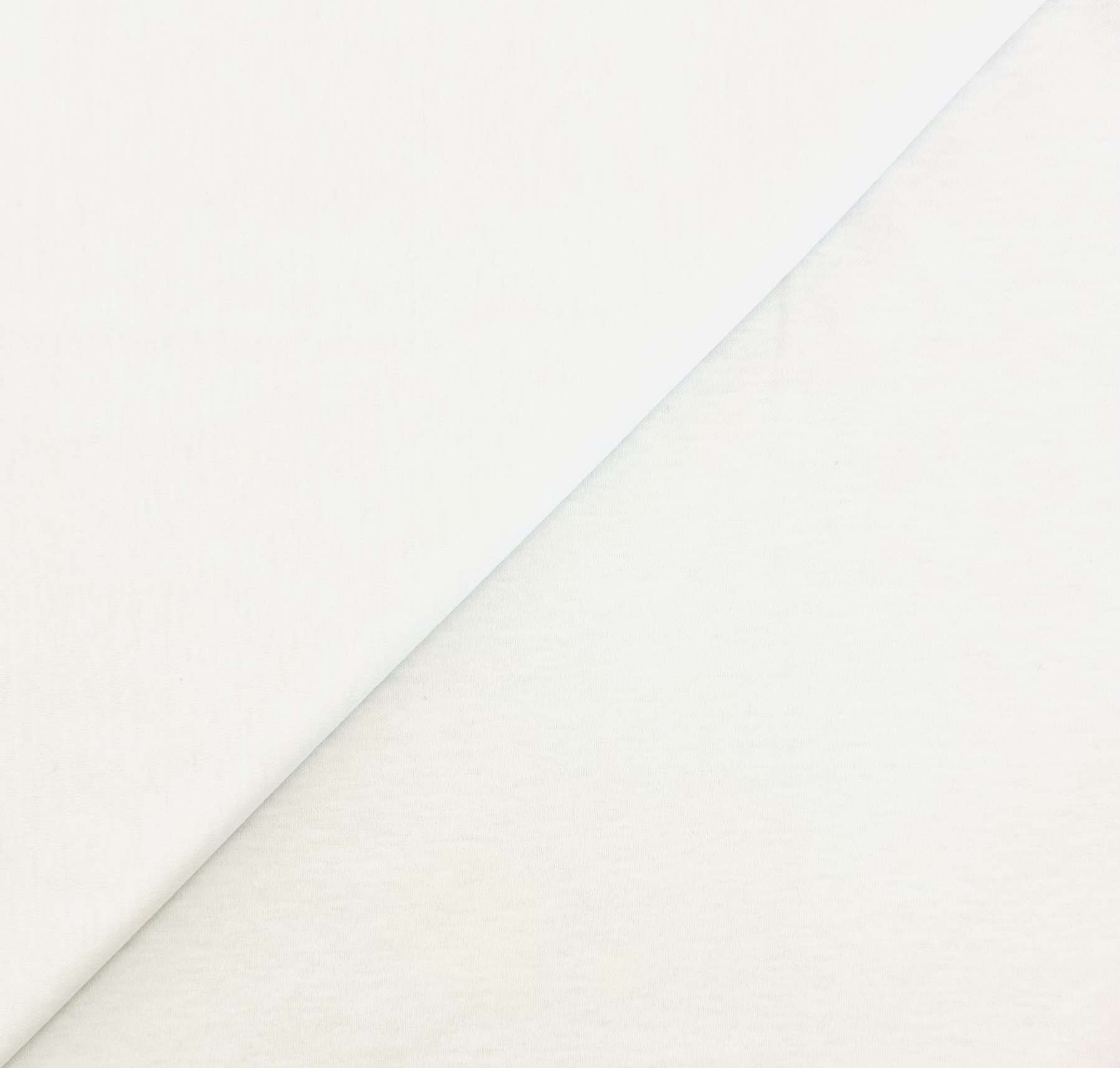 Japanese Cotton Interlock in White