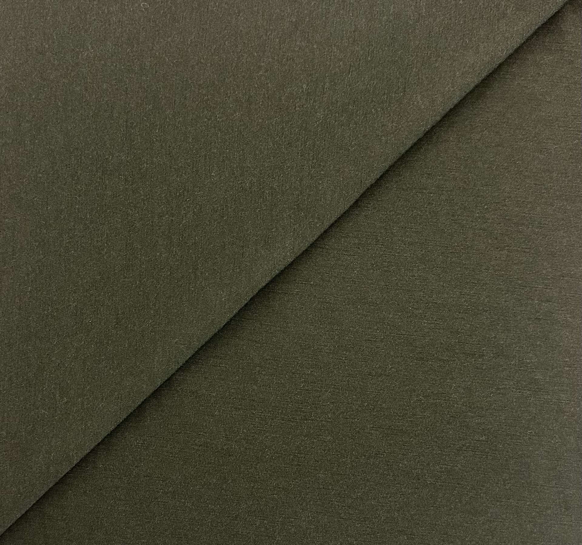 Sustainable Merino Wool Jersey in Bottle Green