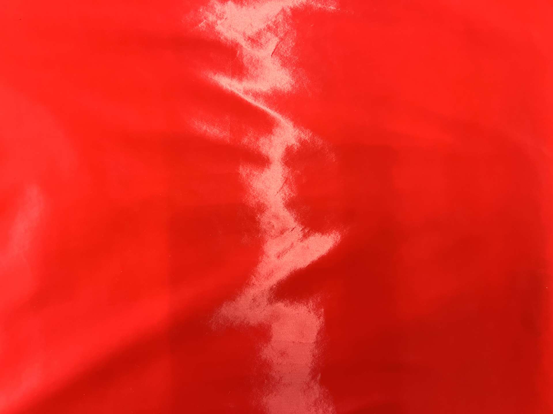 Stretch Satin-Look Vinyl in Red