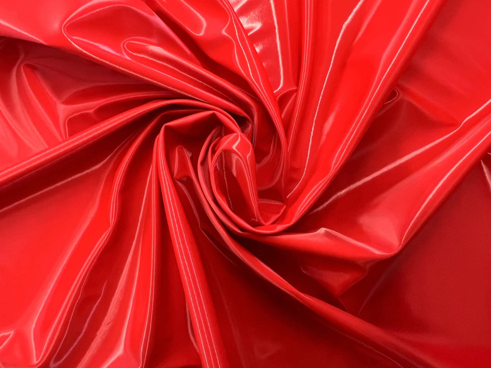 Stretch Satin-Look Vinyl in Red
