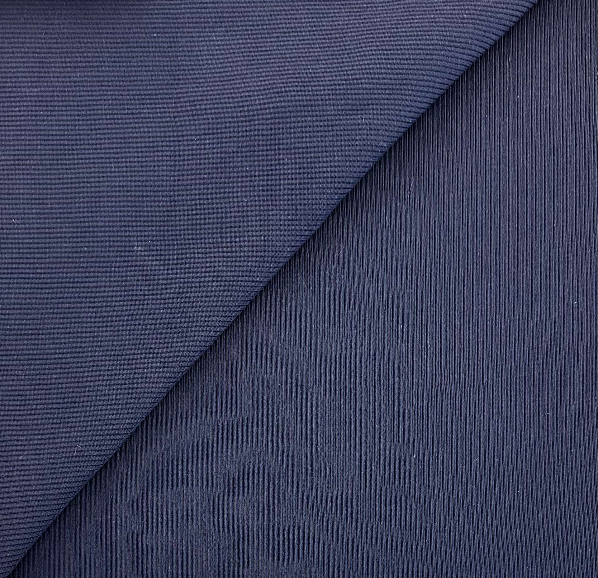 Made In The USA Medium Weight Rib Knit in New Navy