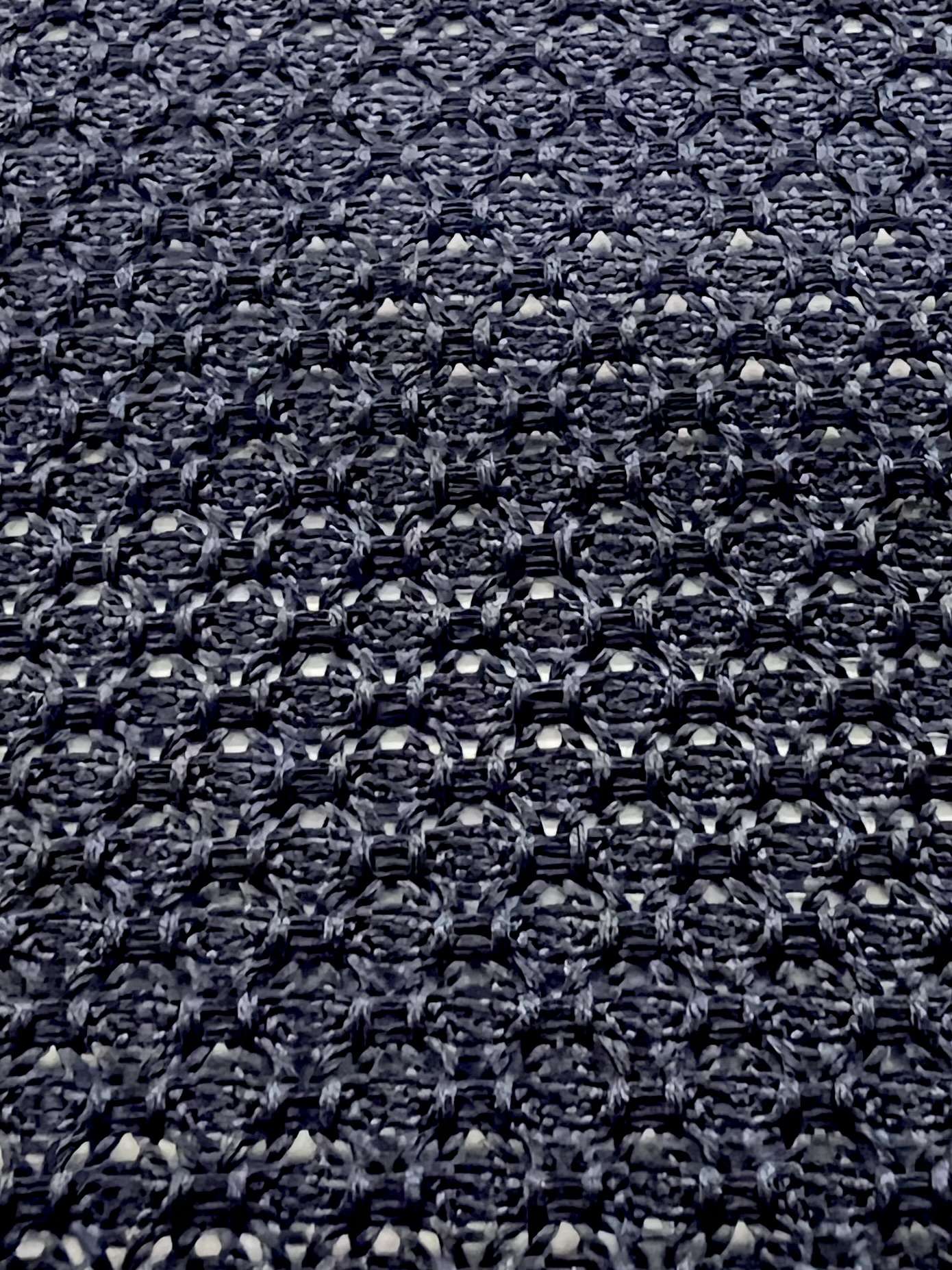 Silk Grenadine in Navy