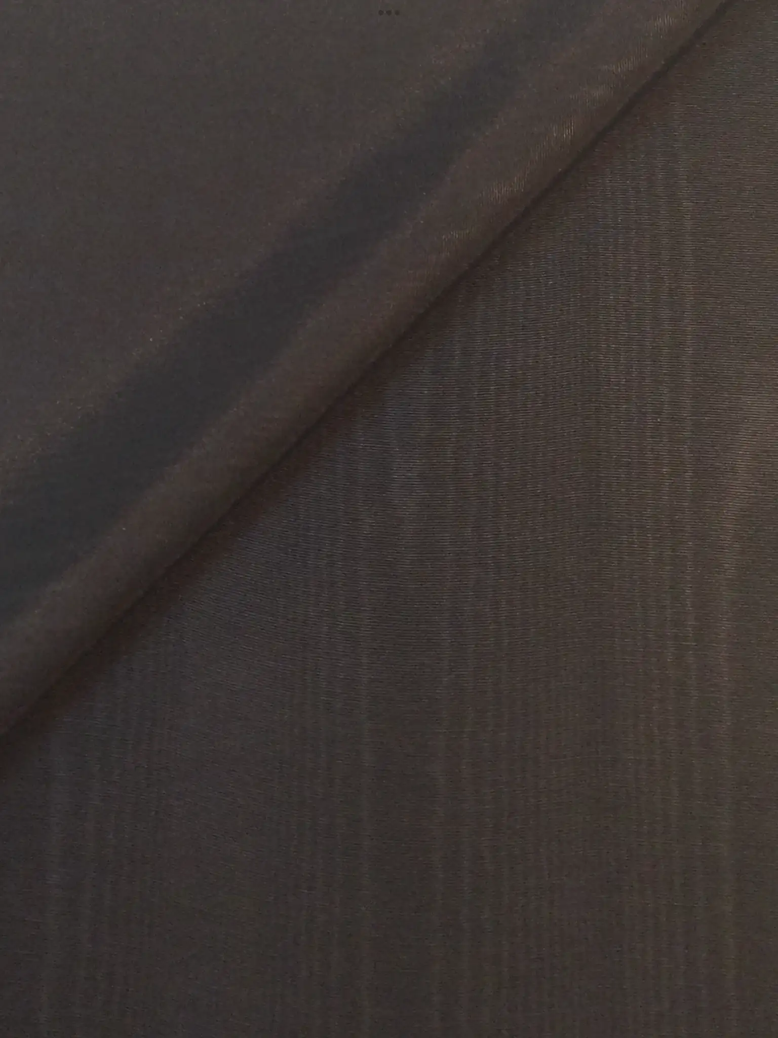 Polyester Moire' Faille in Dark Brown