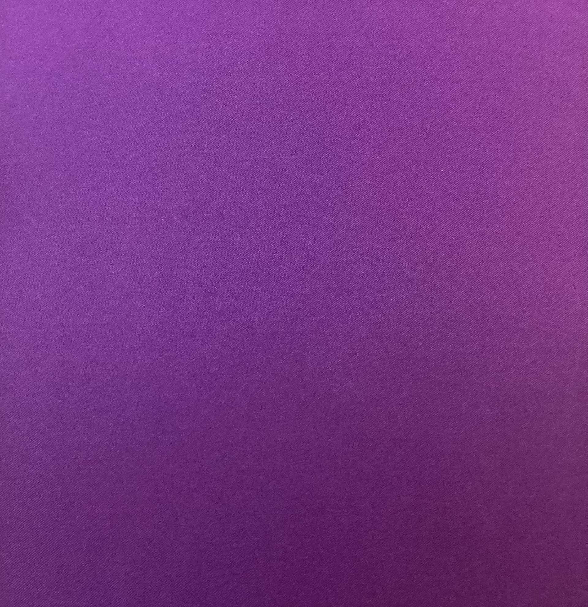100% Silk Twill In Purple