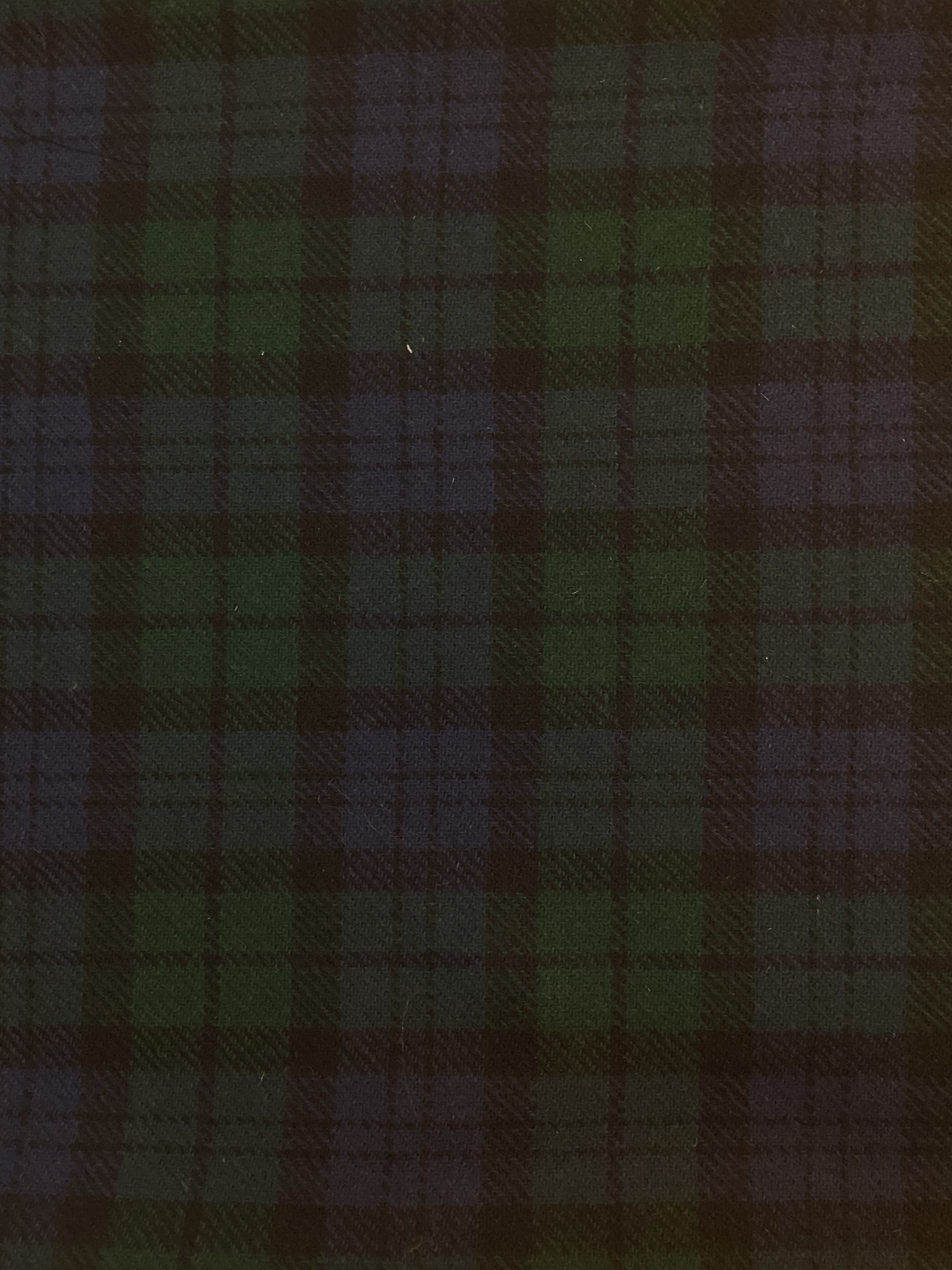 Made in Italy Loro Piana 100% Wool Tartan Tweed