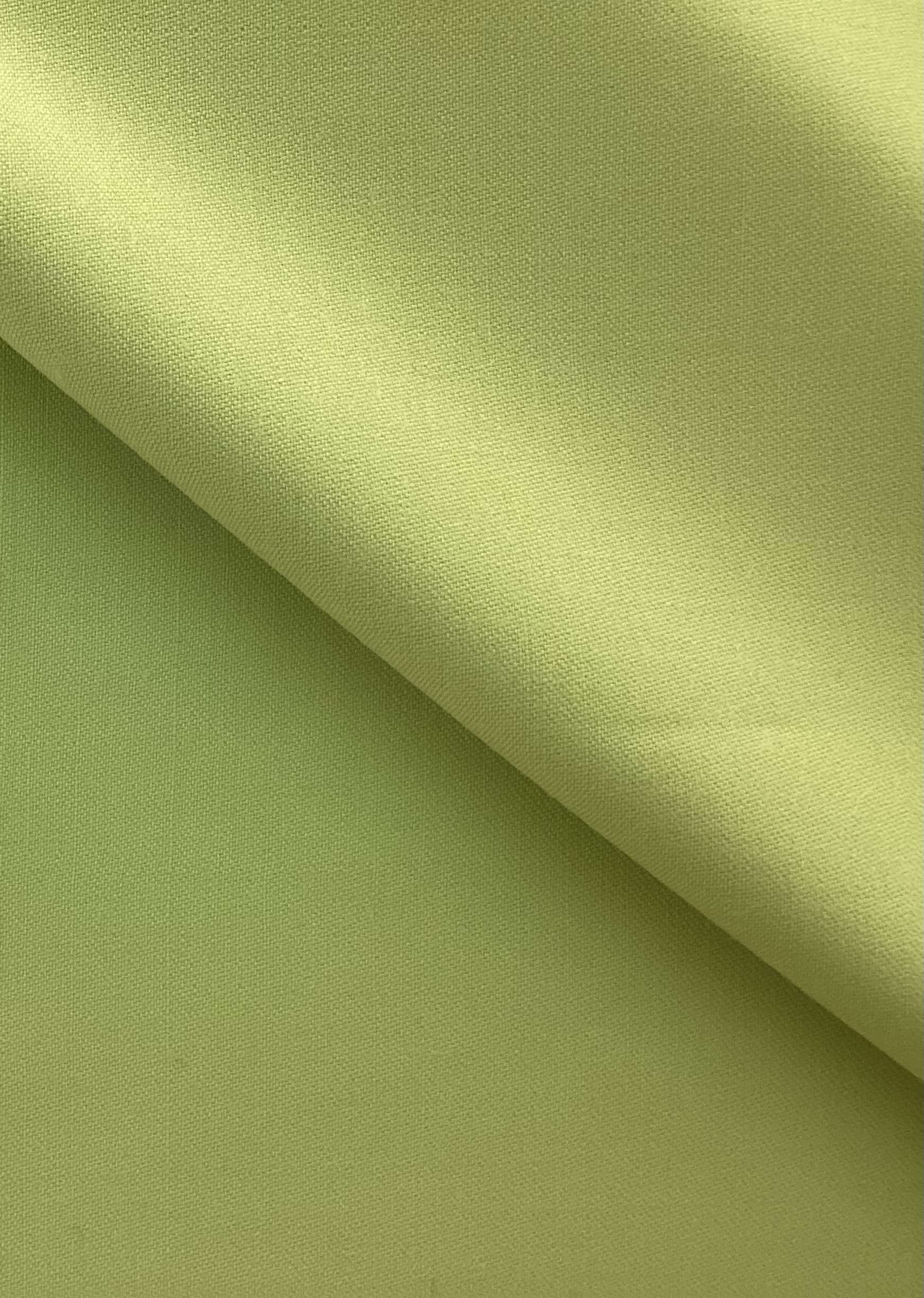 Wool Satin Gabardine In Sprout 
