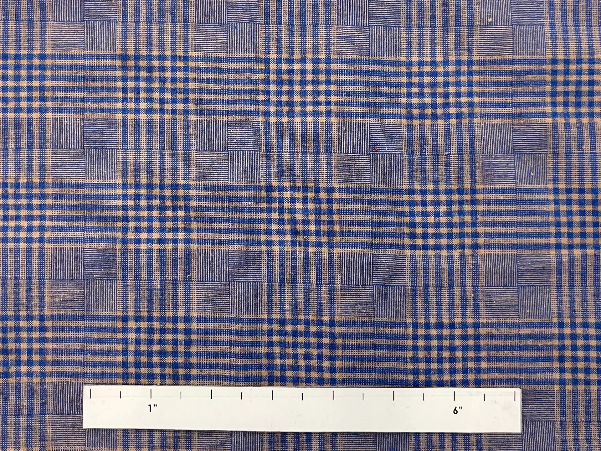 Cotton Glen Plaid in Blue