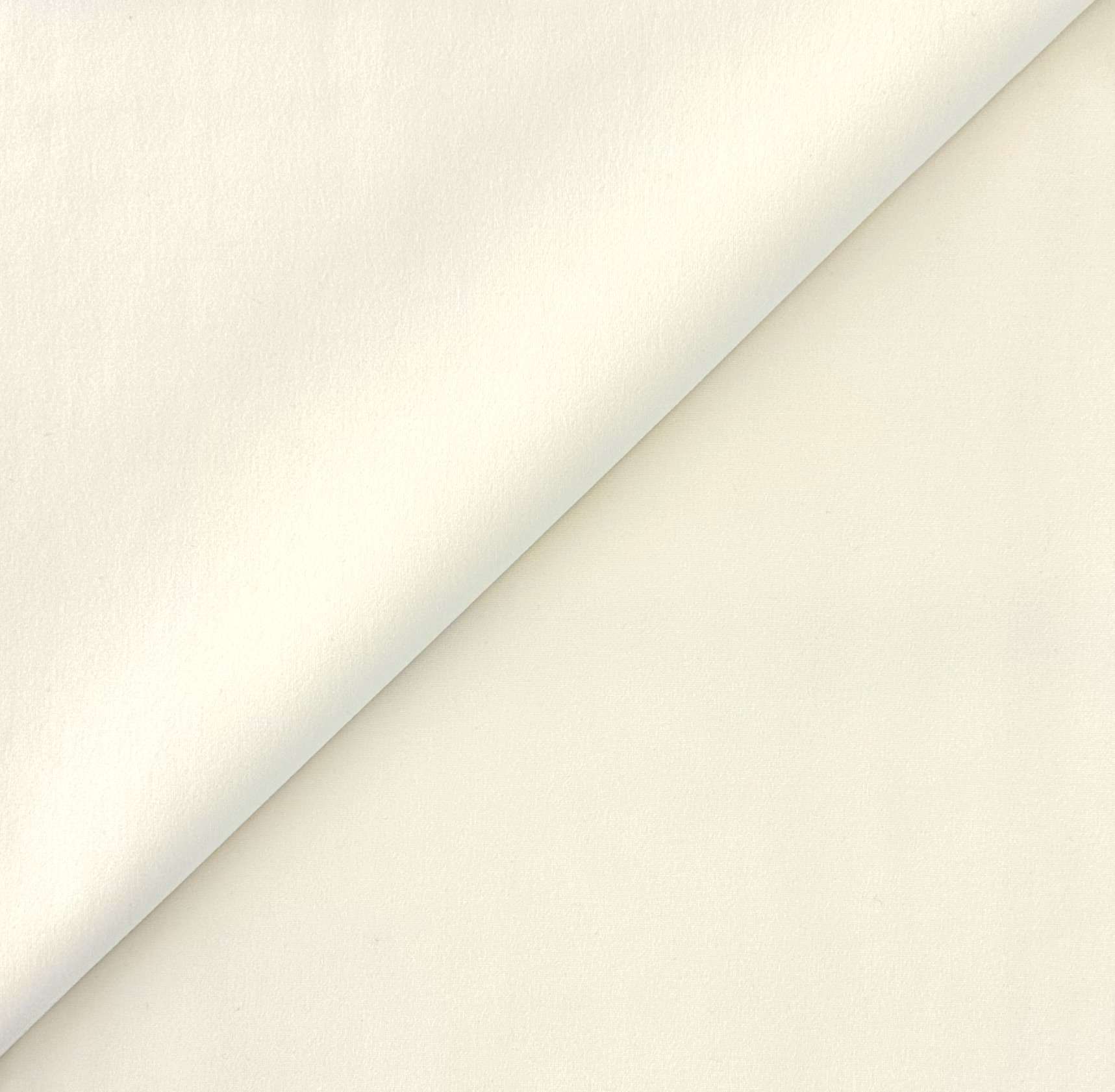 Rayon Blend Heavy Ponte Knit in Off White