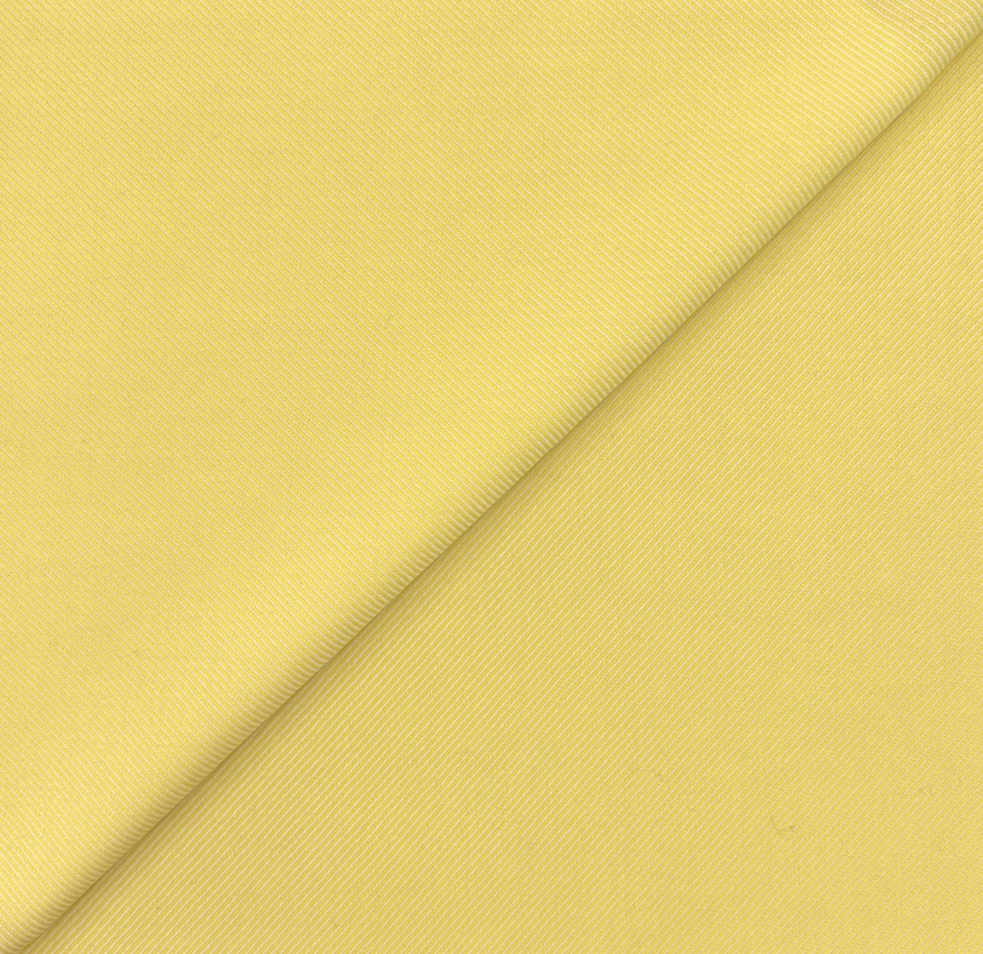 Italian Hamilton Twill in Lemon Yellow