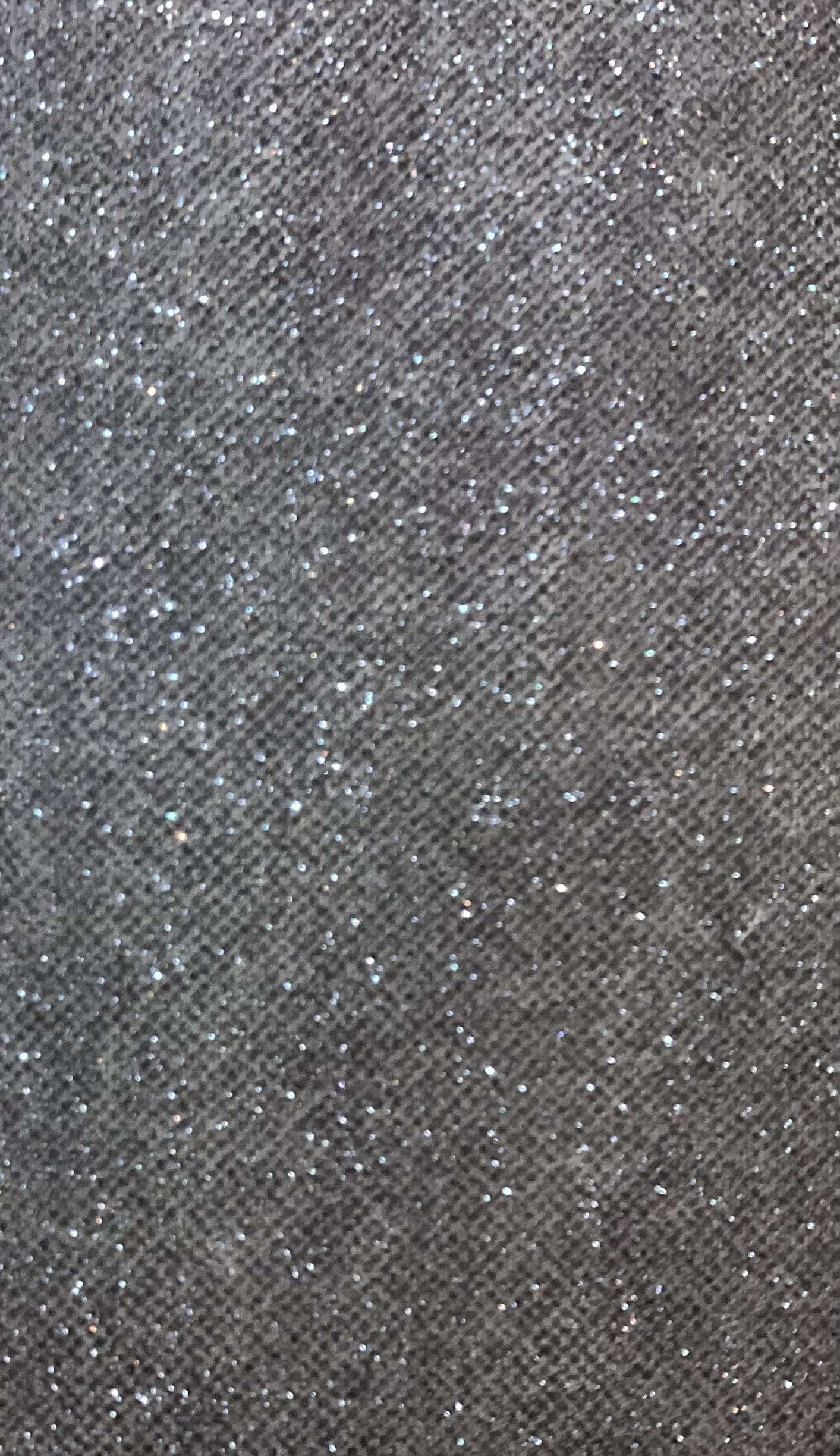 Glitter Mesh in Navy