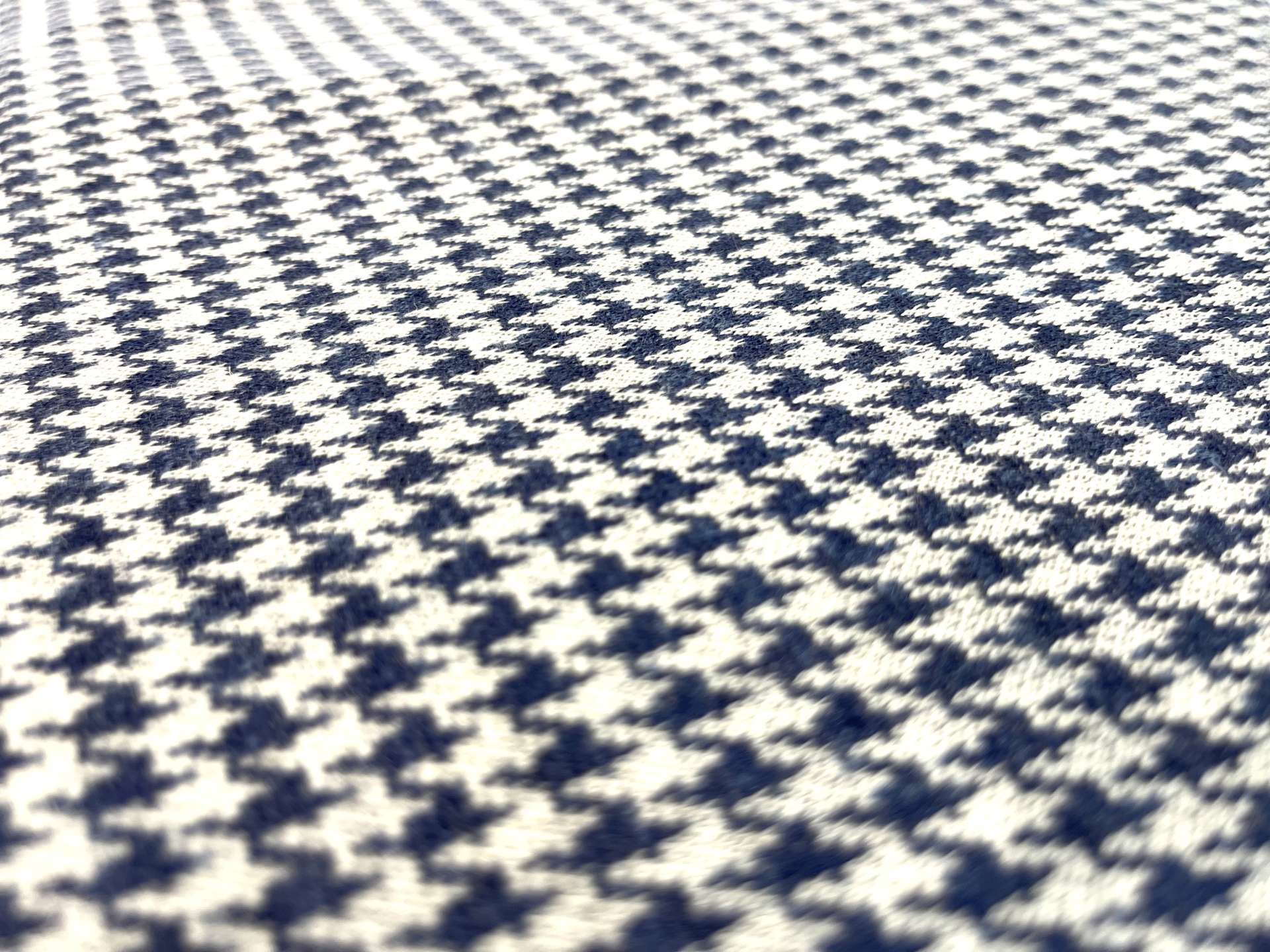 Loro Piana Houndstooth Knit in Blue/White