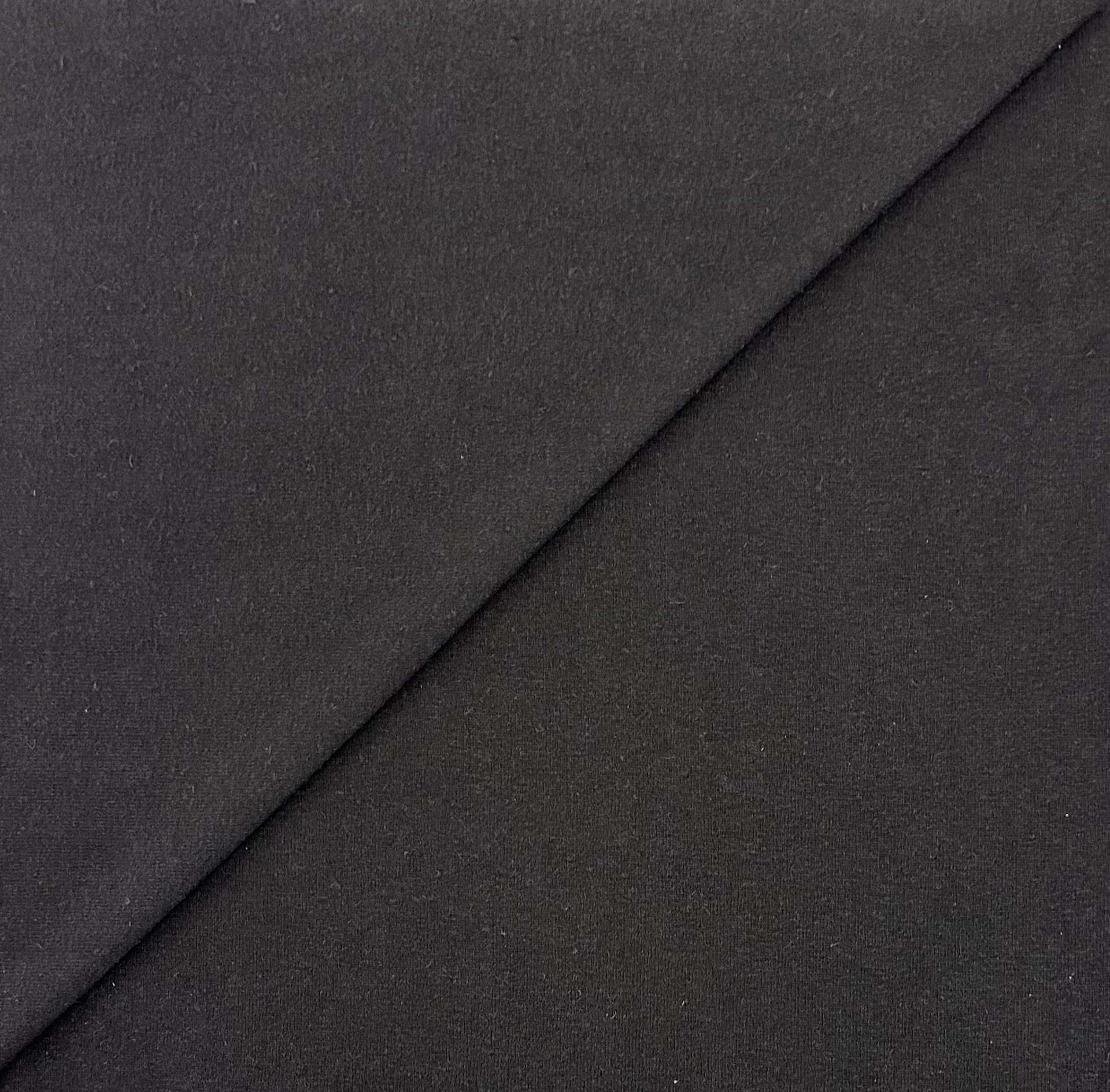Hemp Organic Cotton Jersey Knit in Black