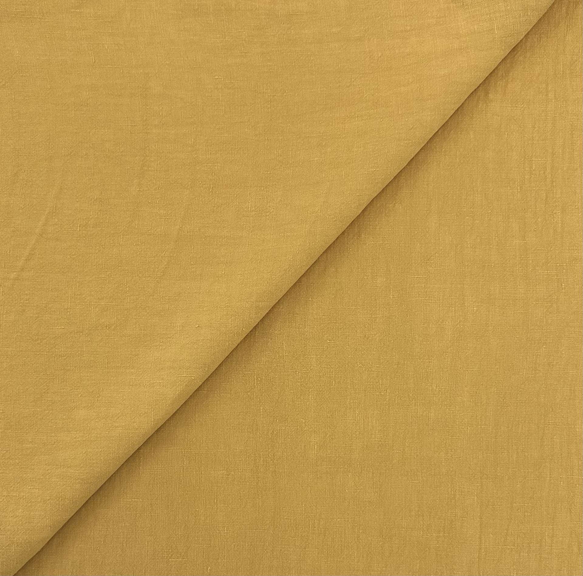Sanded Linen In Mustard