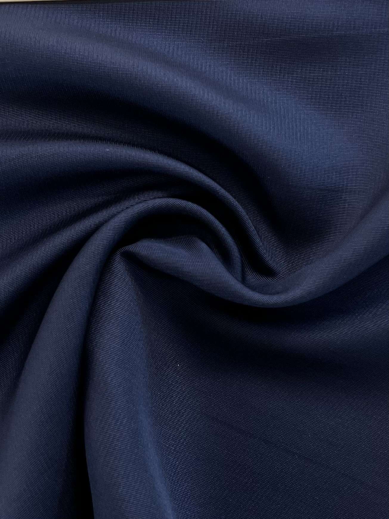 Pure Silk Twill in Light navy