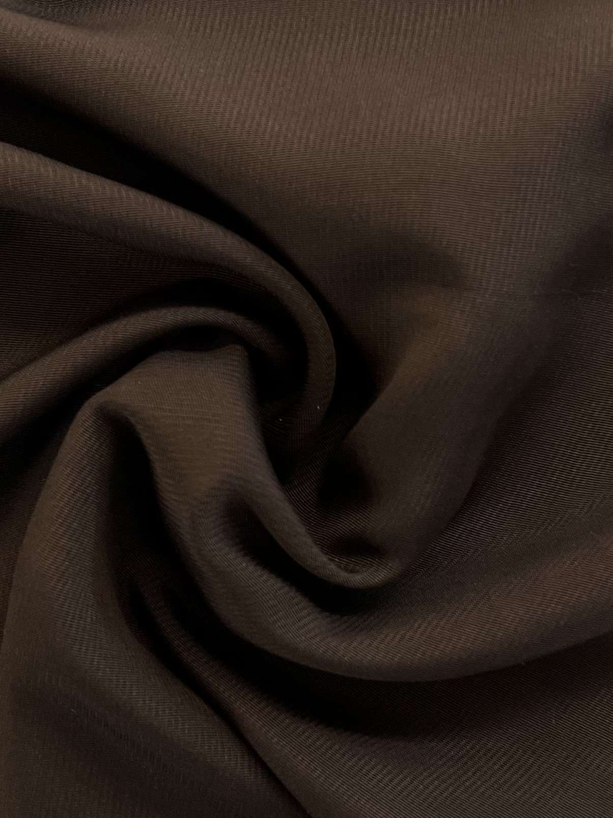 Made in Italy 100% Silk Twill in Raisin