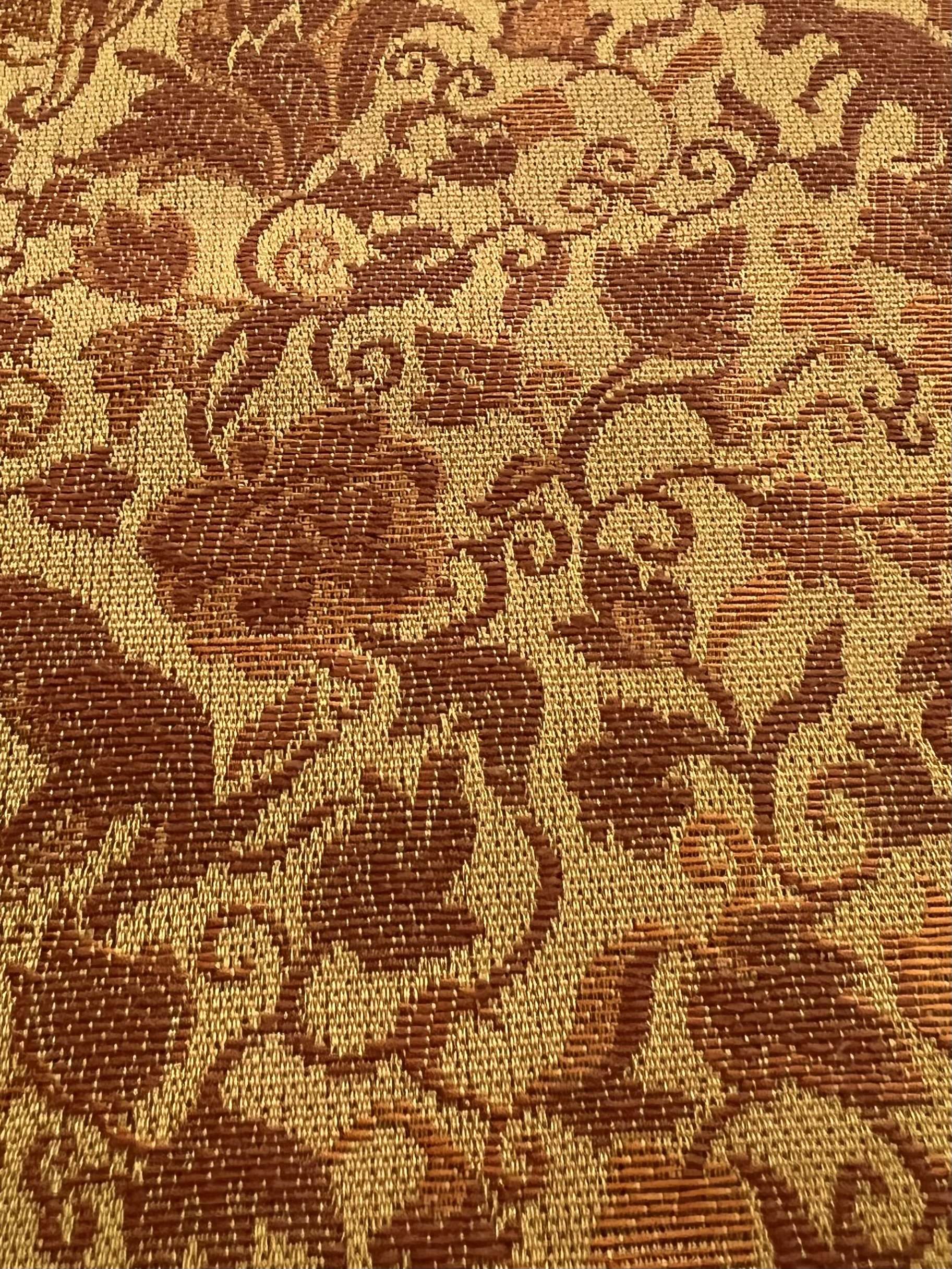 Silk and Polyester Blended Brocade of Mythical Creature 
