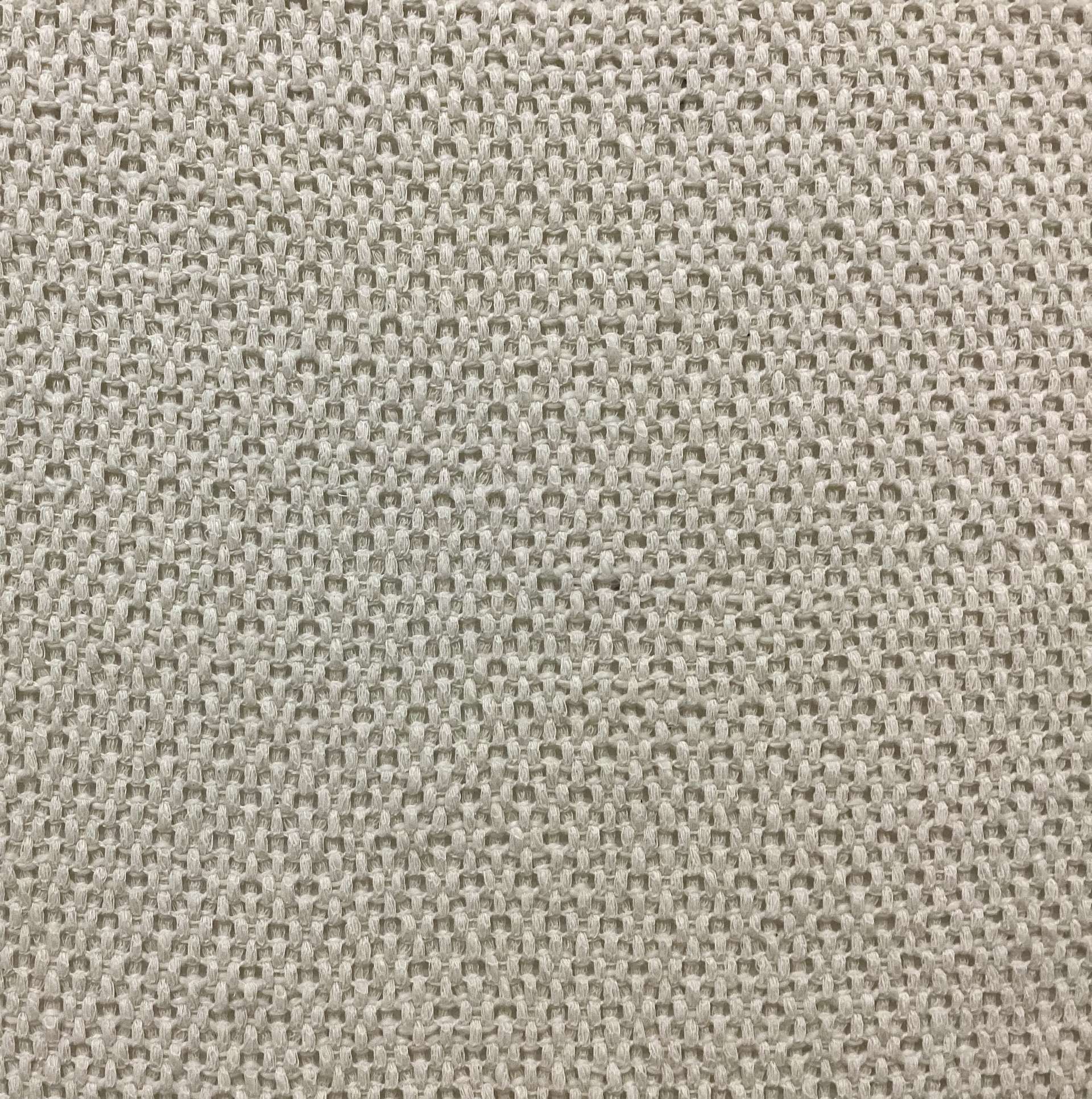 100% Cotton Open Weave Tweed In Pale Yellow