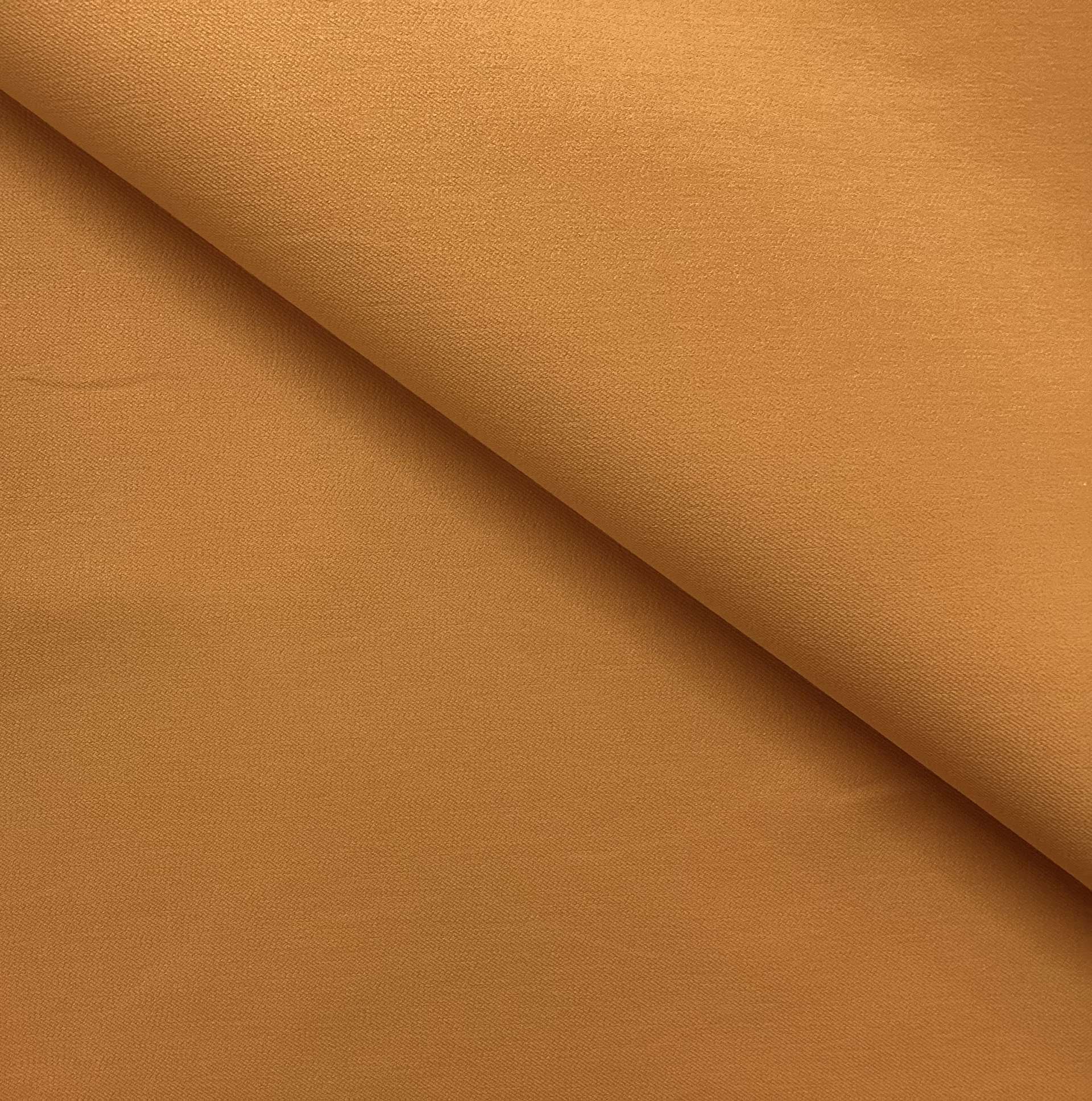 Cotton Lycra Bi-Stretch In Tangerine 