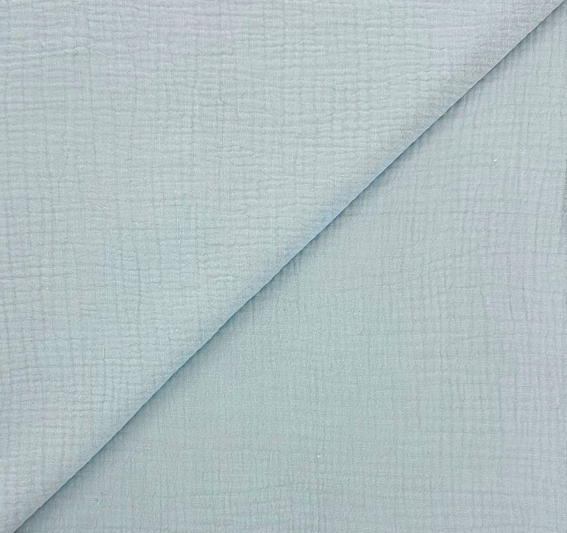 Cotton Double Gauze in Sky Blue