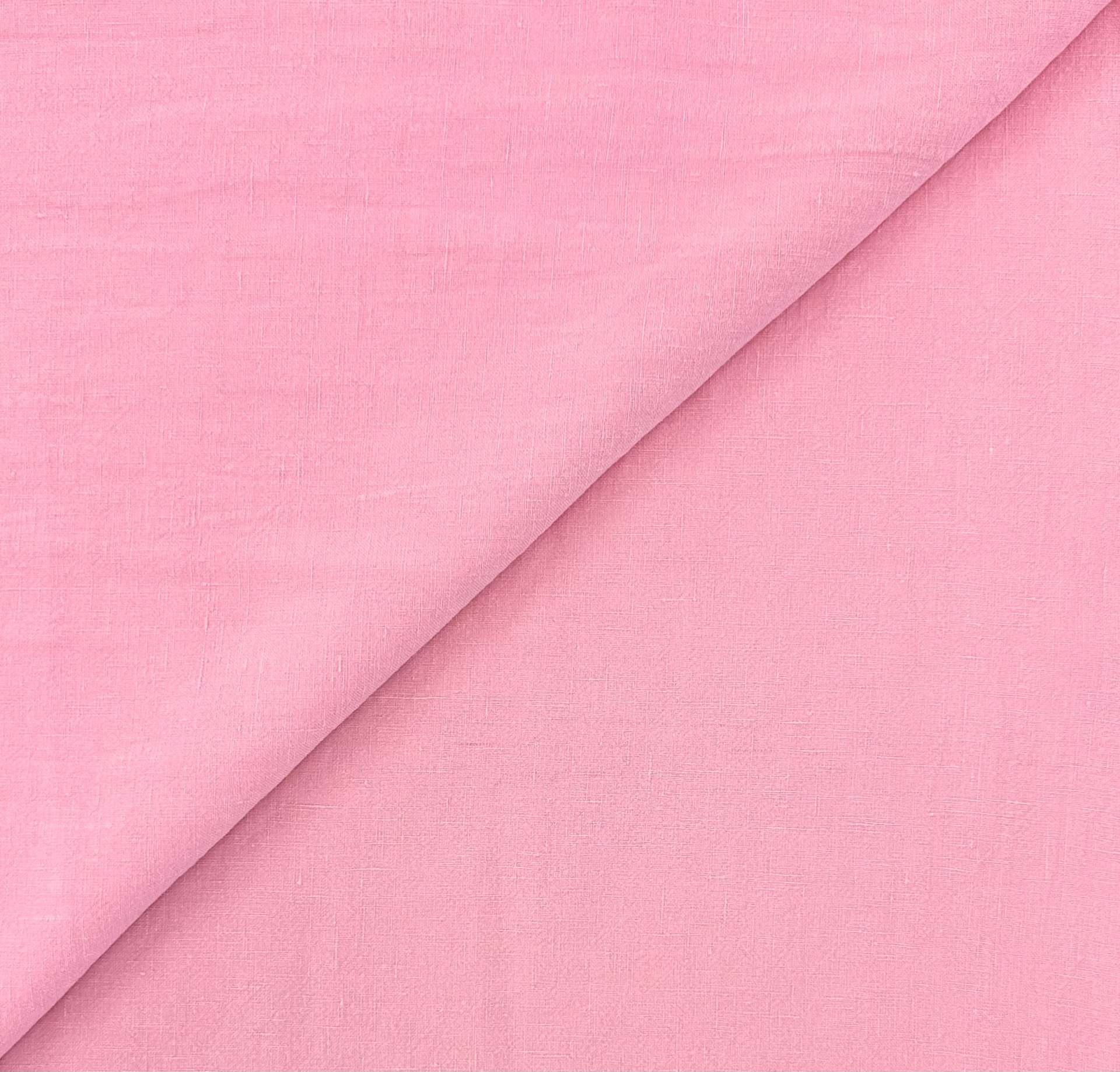 Sanded Linen In Cotton Candy Pink