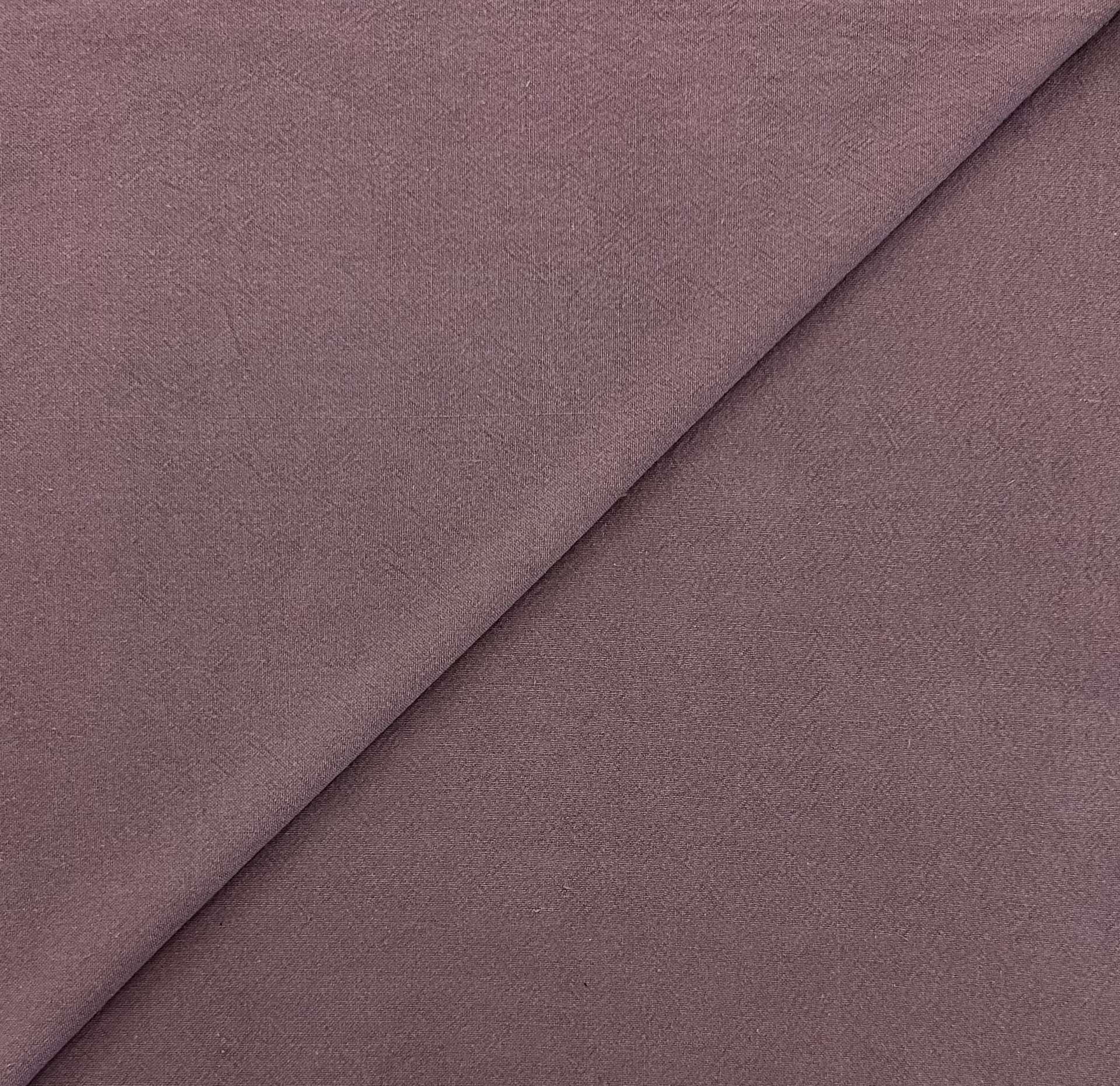 Rustic Cotton Crepe in Mauve