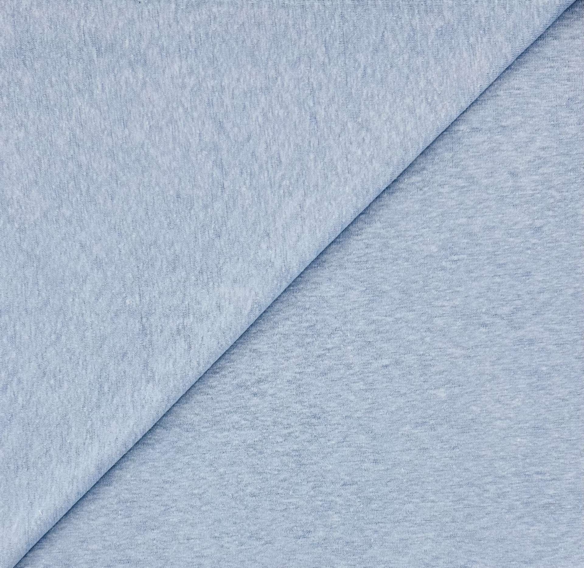 Hemp and Organic Cotton Jersey in Sky