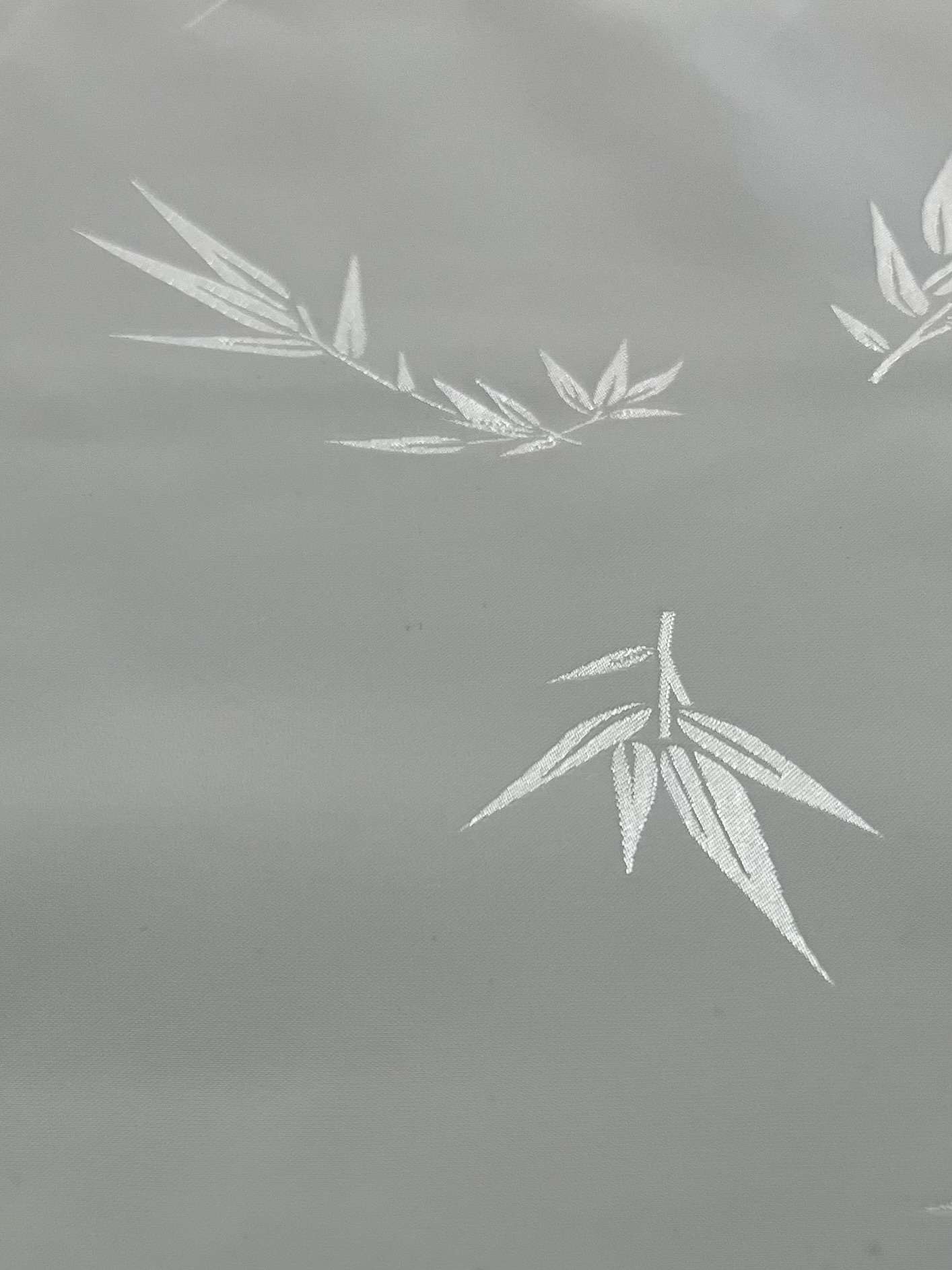 Viscose Jacquard of Bamboo in Ivory