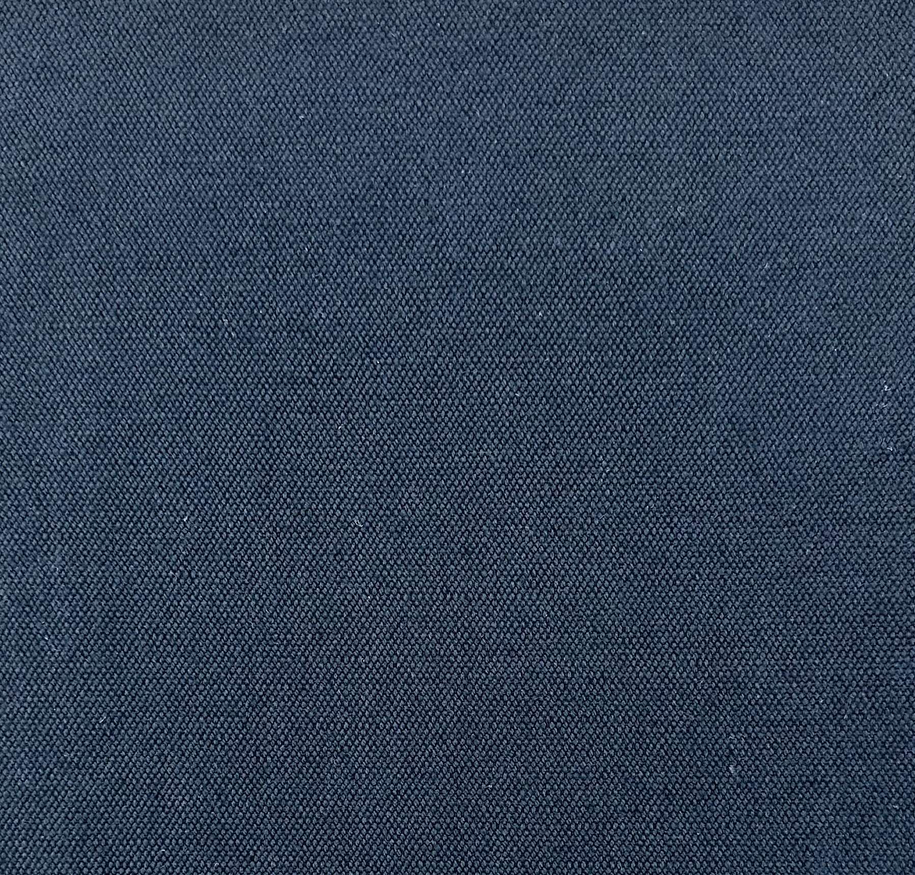 Belgian Linen Cotton High Performance Upholstery in Midnight Blue