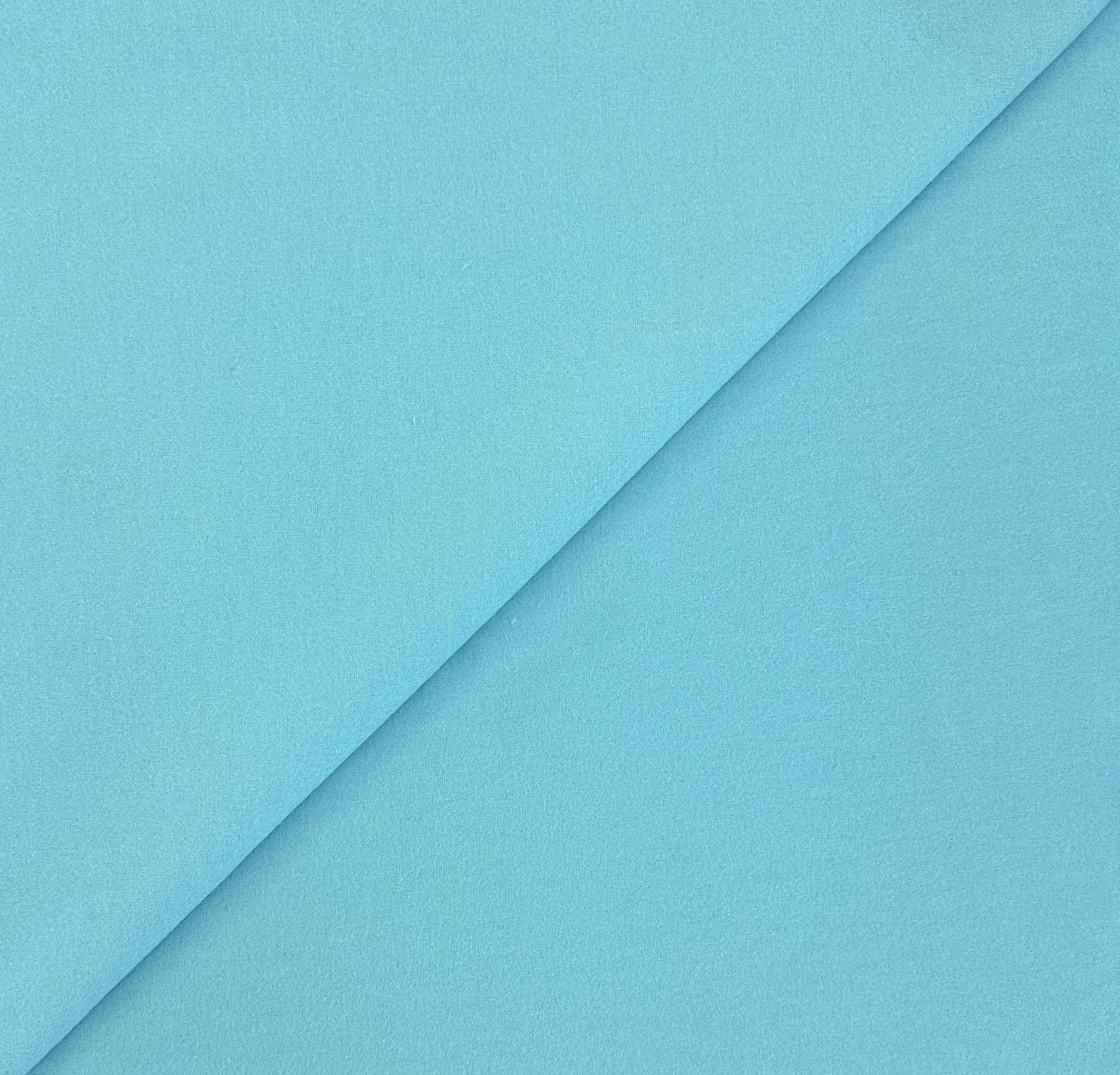Cotton 2-Ply Flannel in Aqua