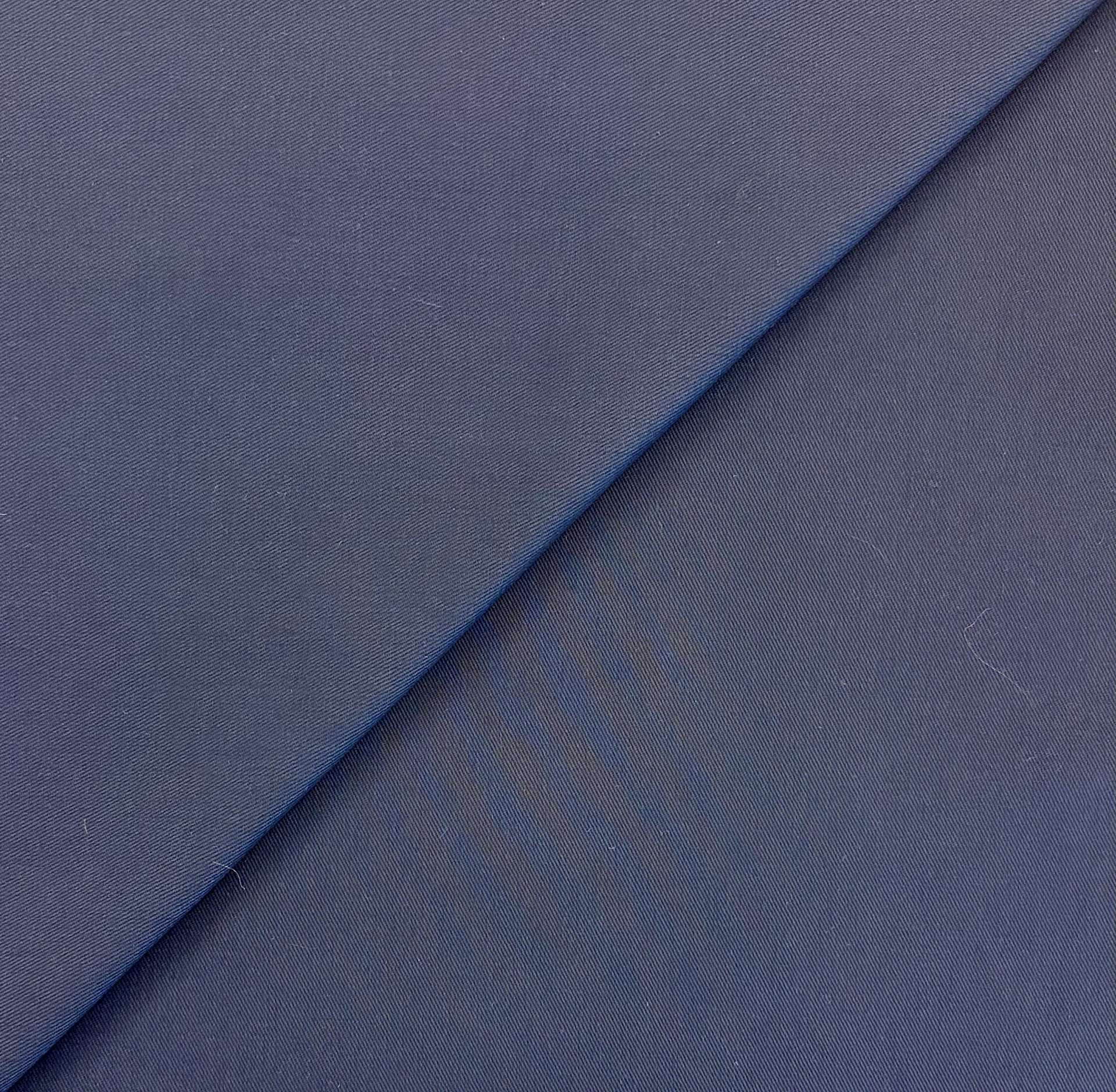 10 oz Brushed Cotton Denim in Navy