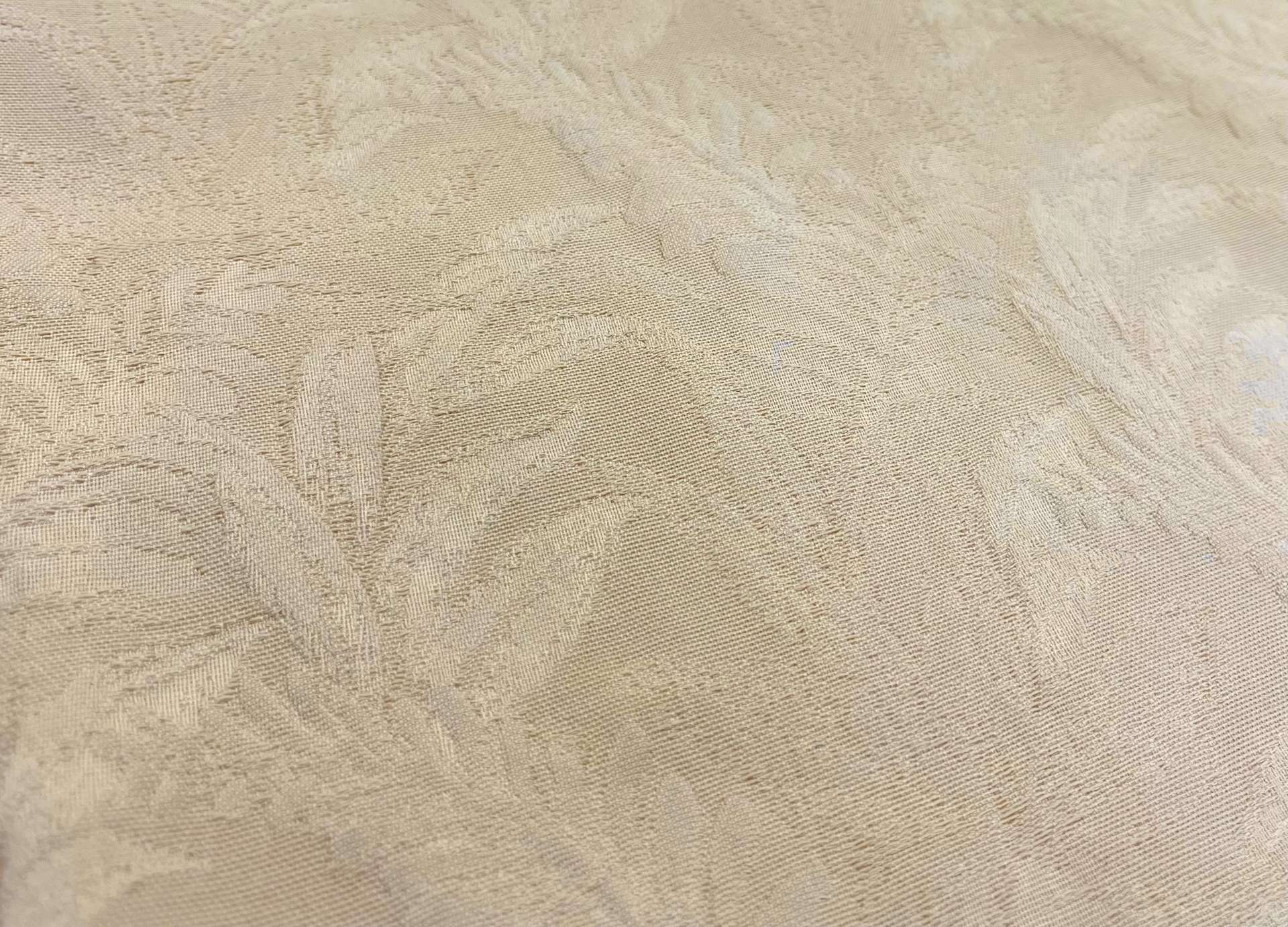 Cotton Damask in Natural