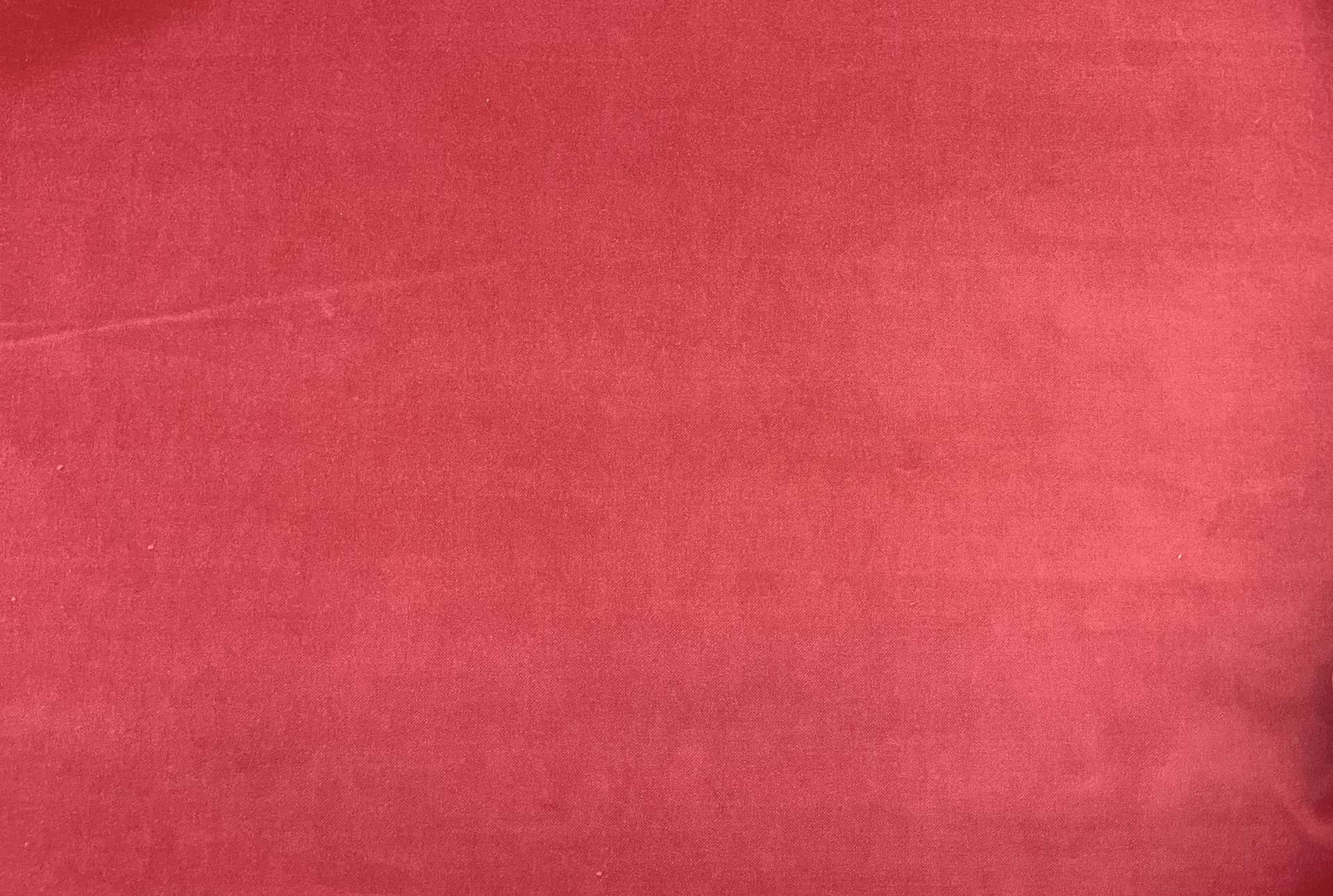 Pure Cotton Velvet in Red