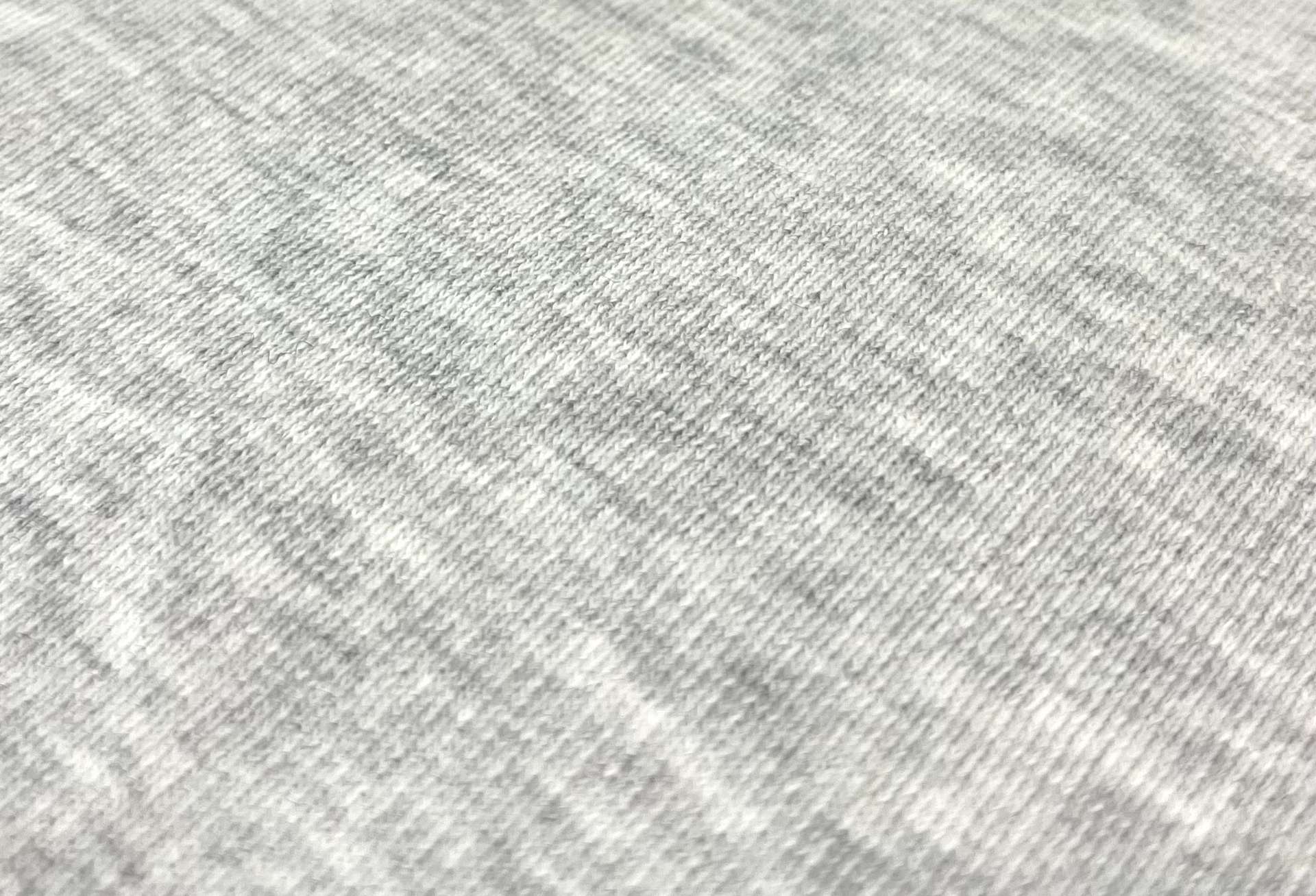 Ponte Knit 95% and 5% Elastane in Light Heather Grey