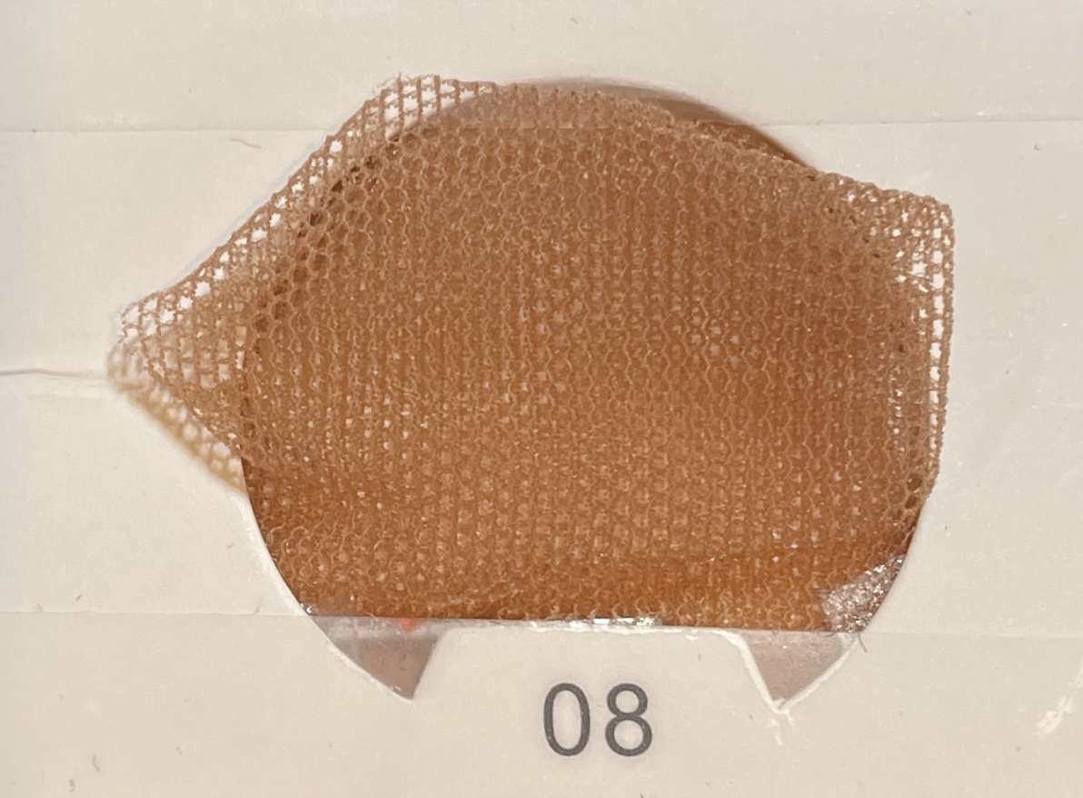 Nylon Stretch Illusion in Pecan