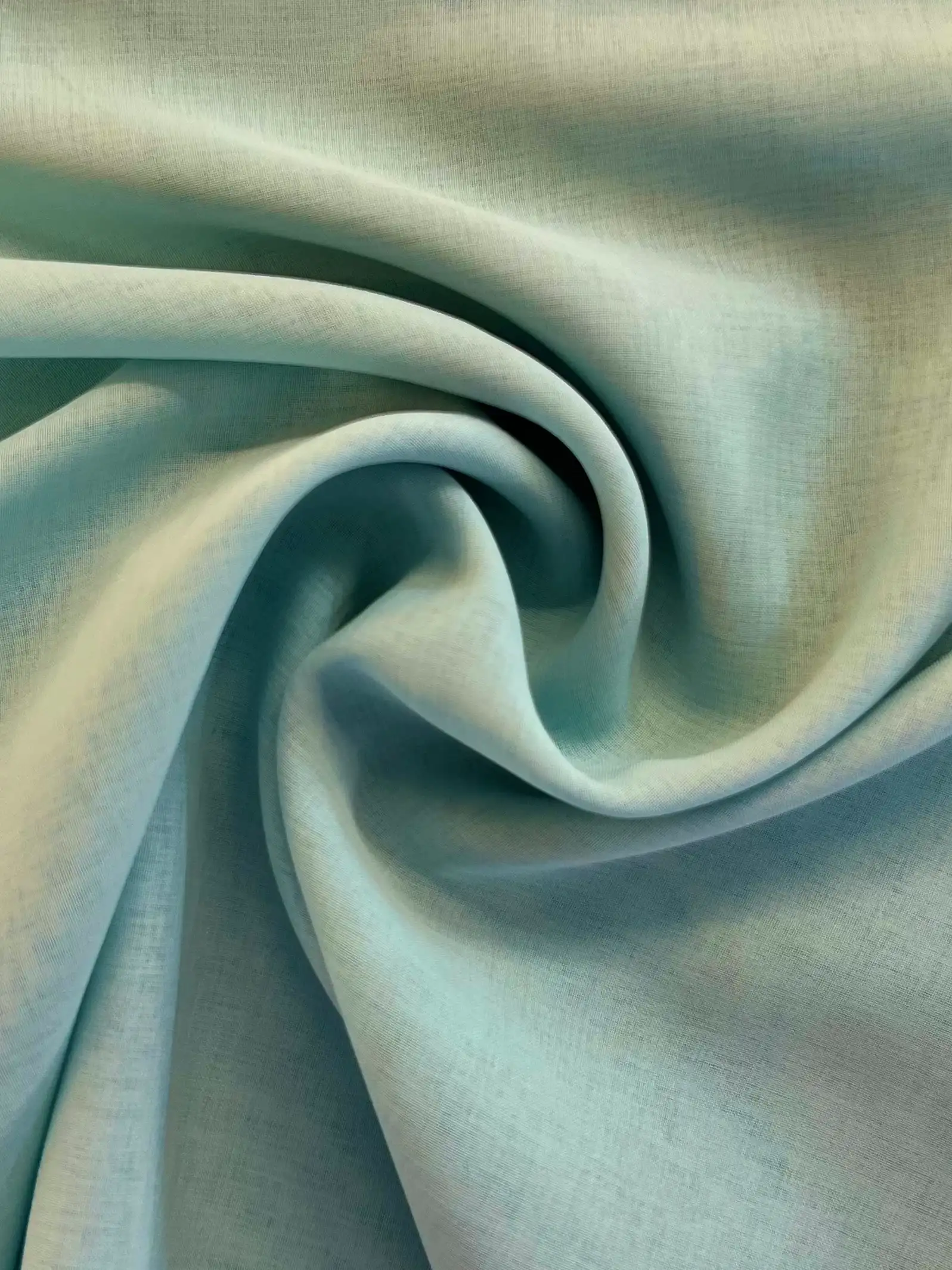 Japanese Polyester Gauze Chiffon in Tiff Blue
